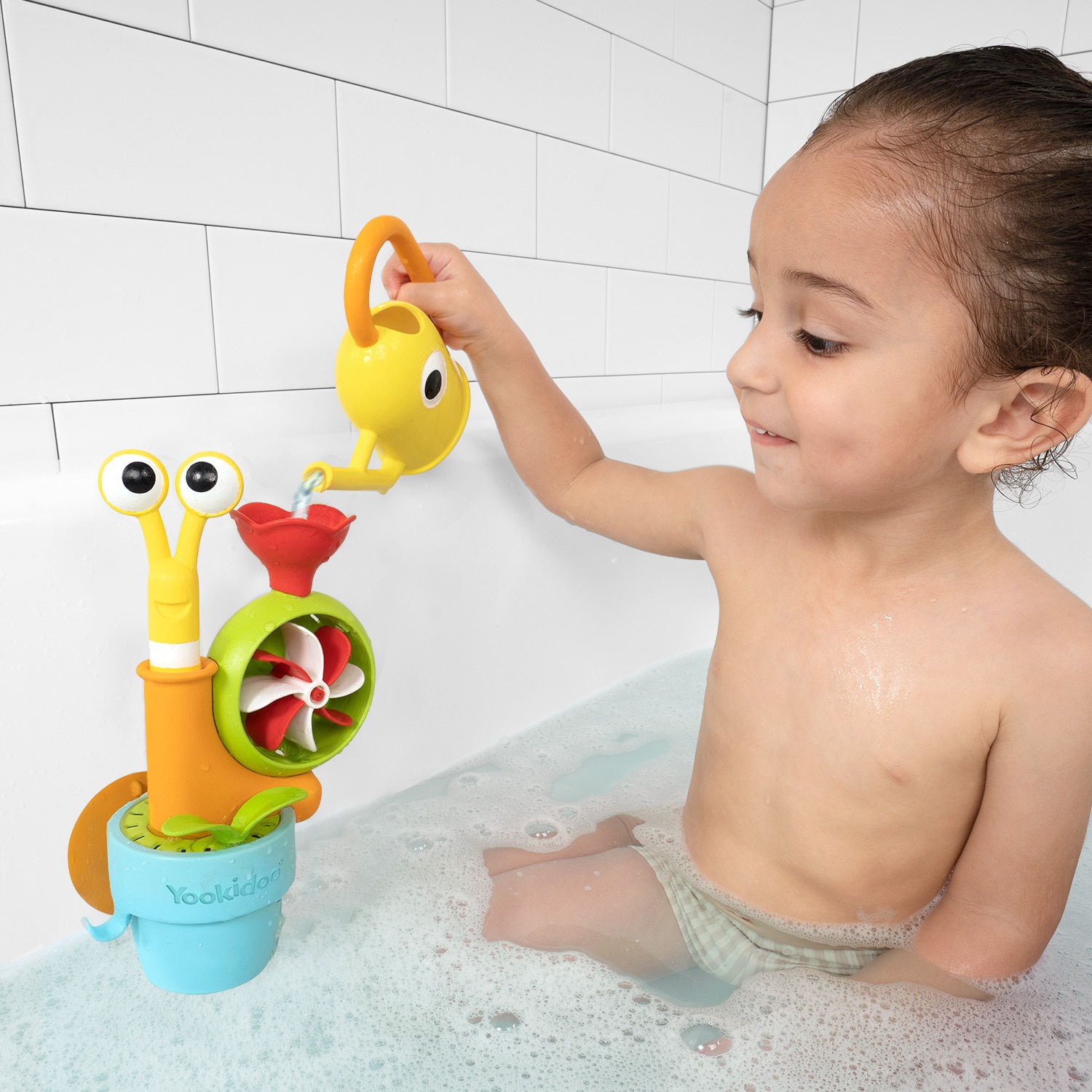 Juguete de baño Sube Sube Caracol Yookidoo 3
