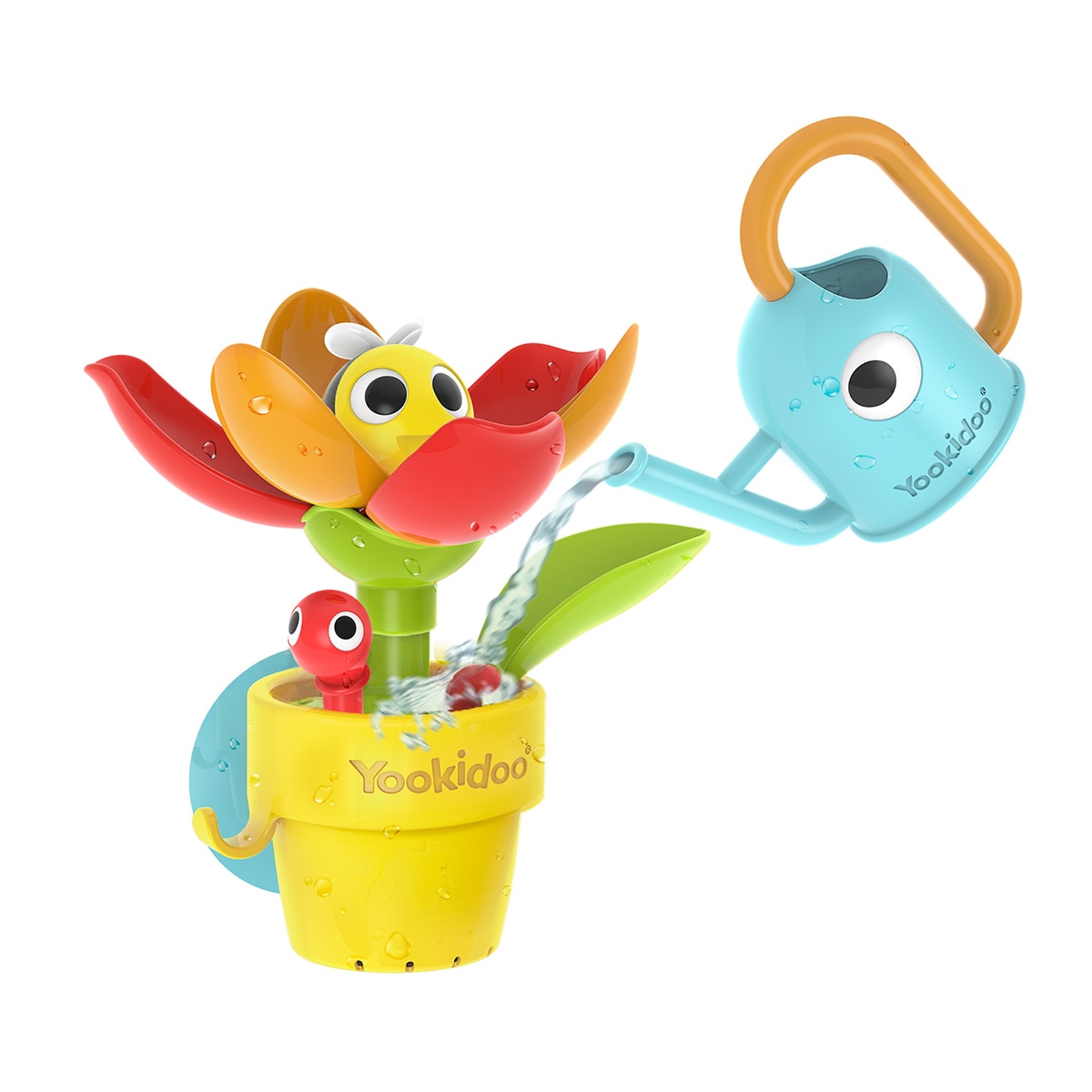 Imagen 0 de Juguete de baño Cucu Abeja Y Flor Yookidoo