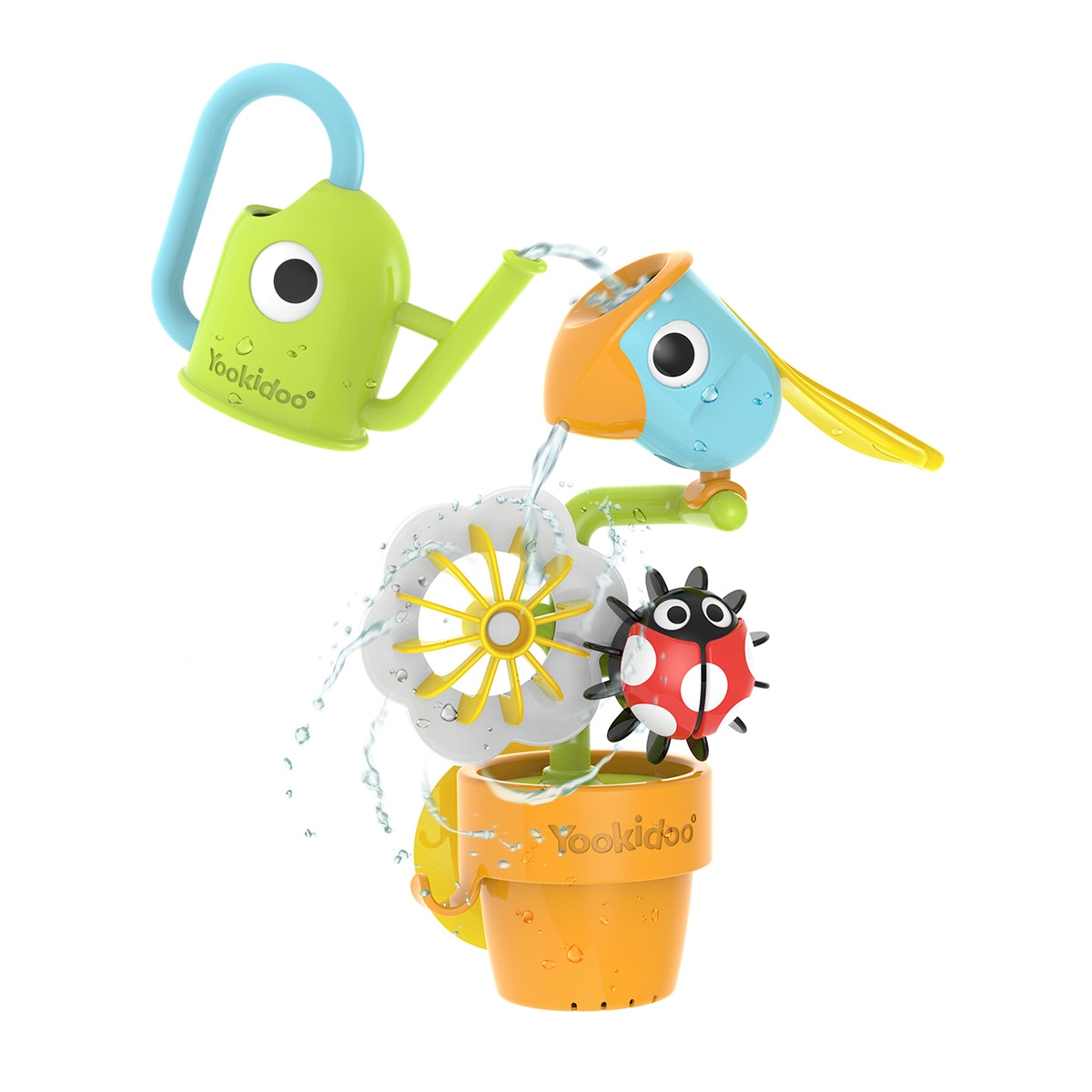 Imagen 0 de Juguete de baño Pajarito Pica Y Pica En La Bañera Yookid