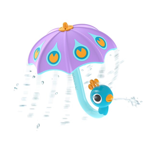 Imagen 0 de Juguete de baño Lluvia En La Bañera Lila Yookidoo