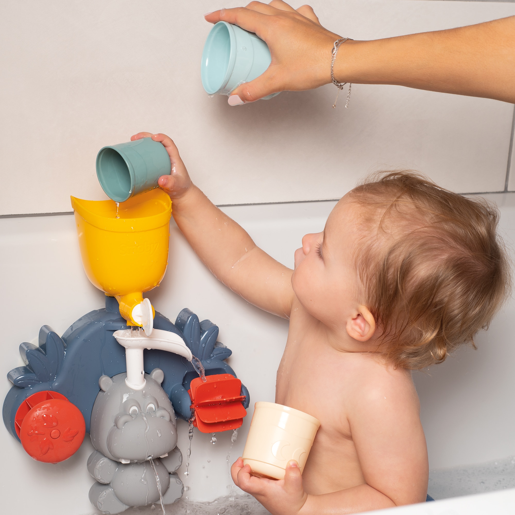 Juego de baño Hippo Little Smoby 3