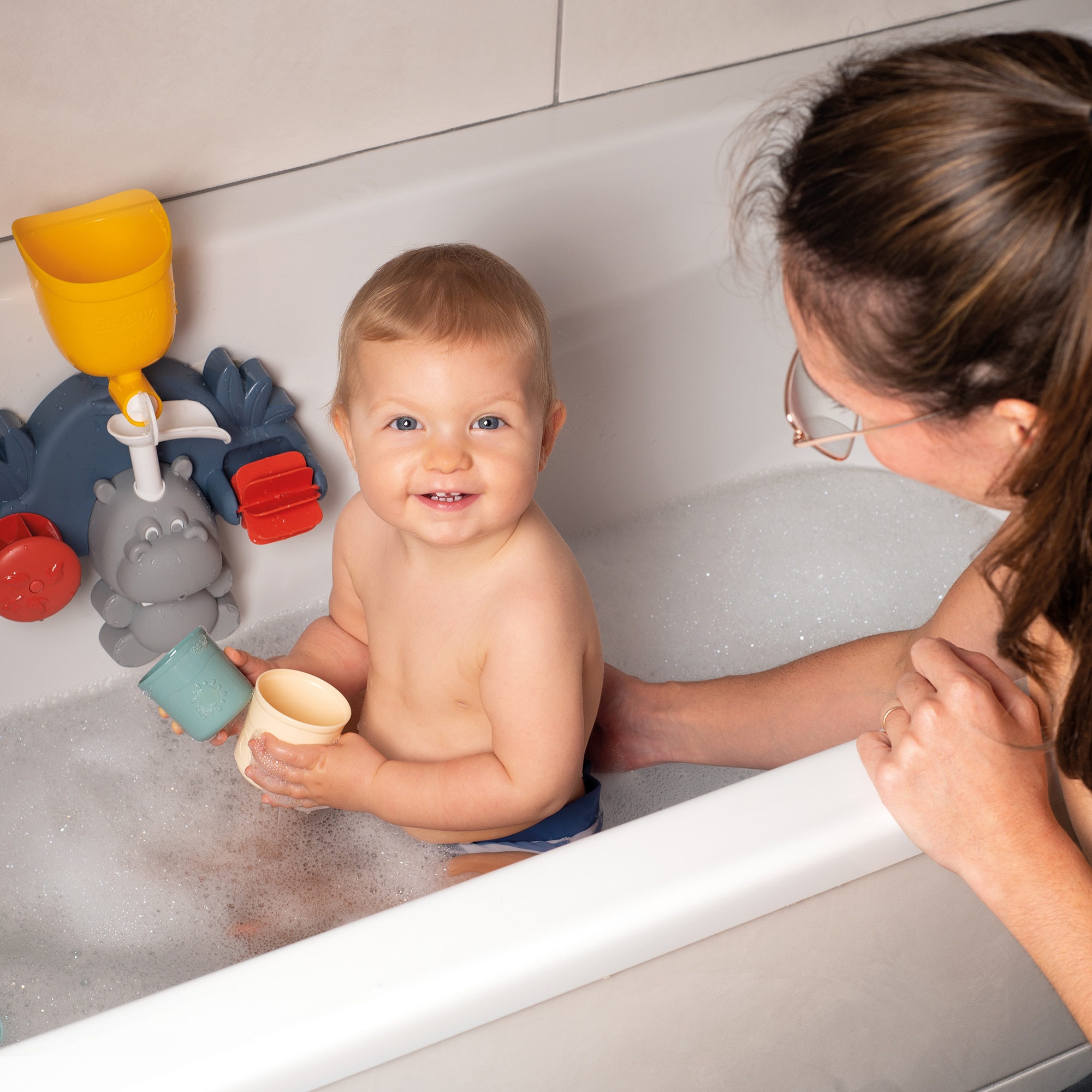 Juego de baño Hippo Little Smoby 5