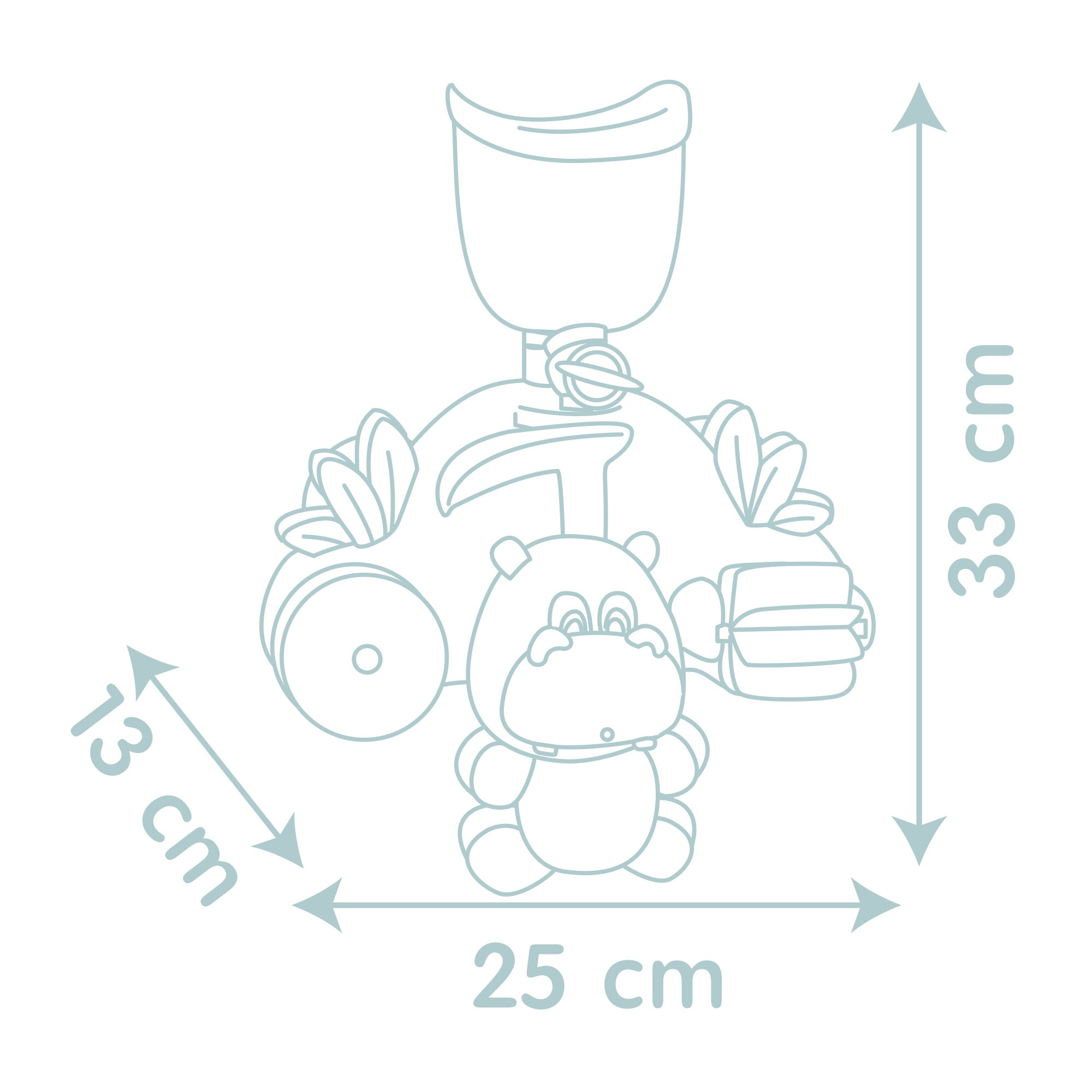Juego de baño Hippo Little Smoby 7