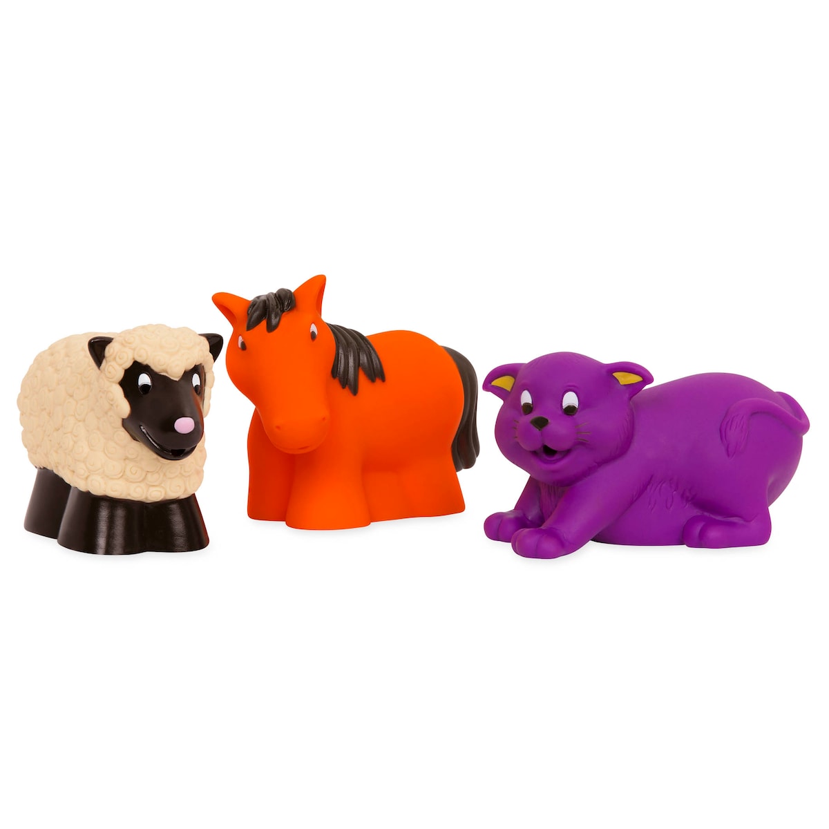 Juguetes de baño animales de la granja Bath Buddies Battat 4