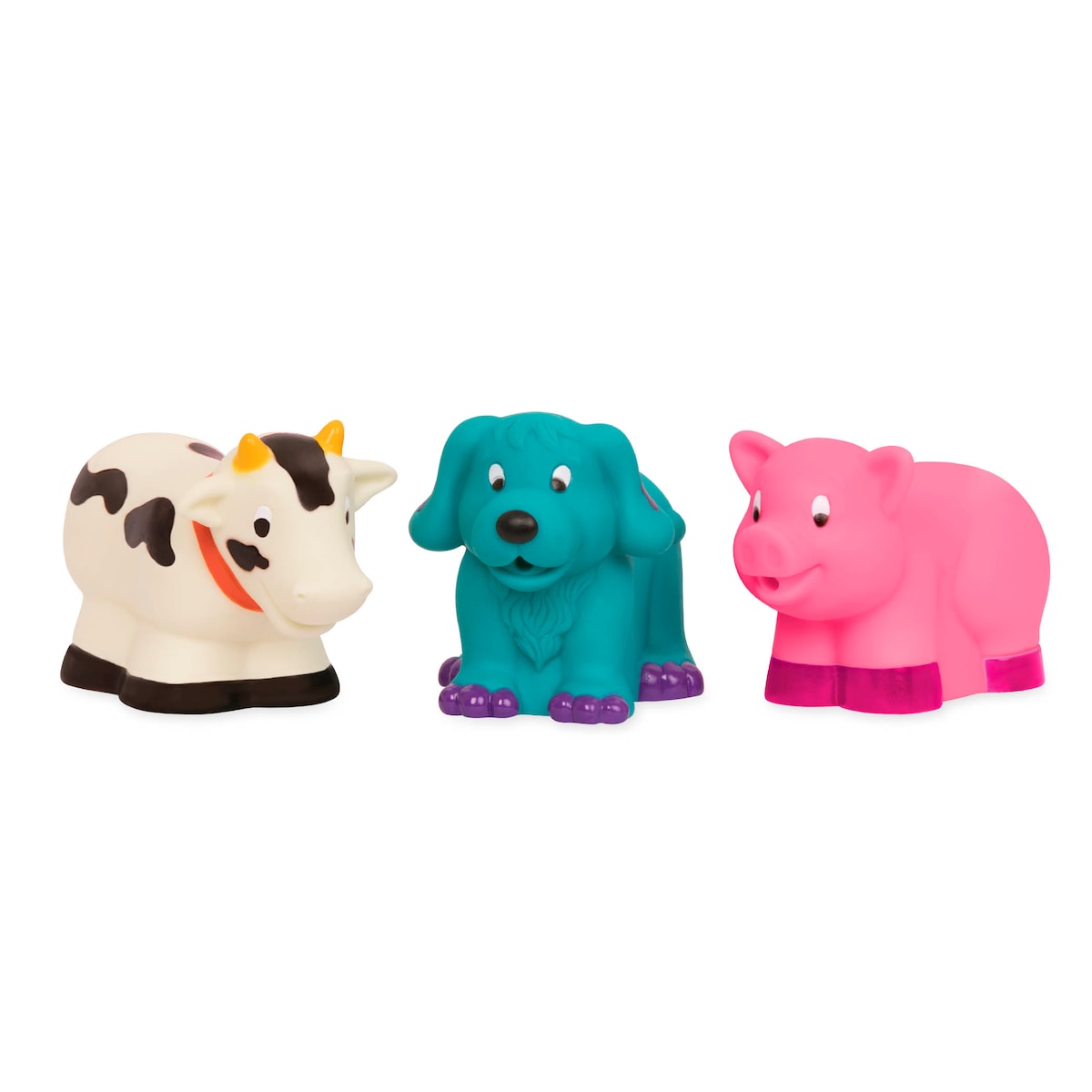 Juguetes de baño animales de la granja Bath Buddies Battat 5