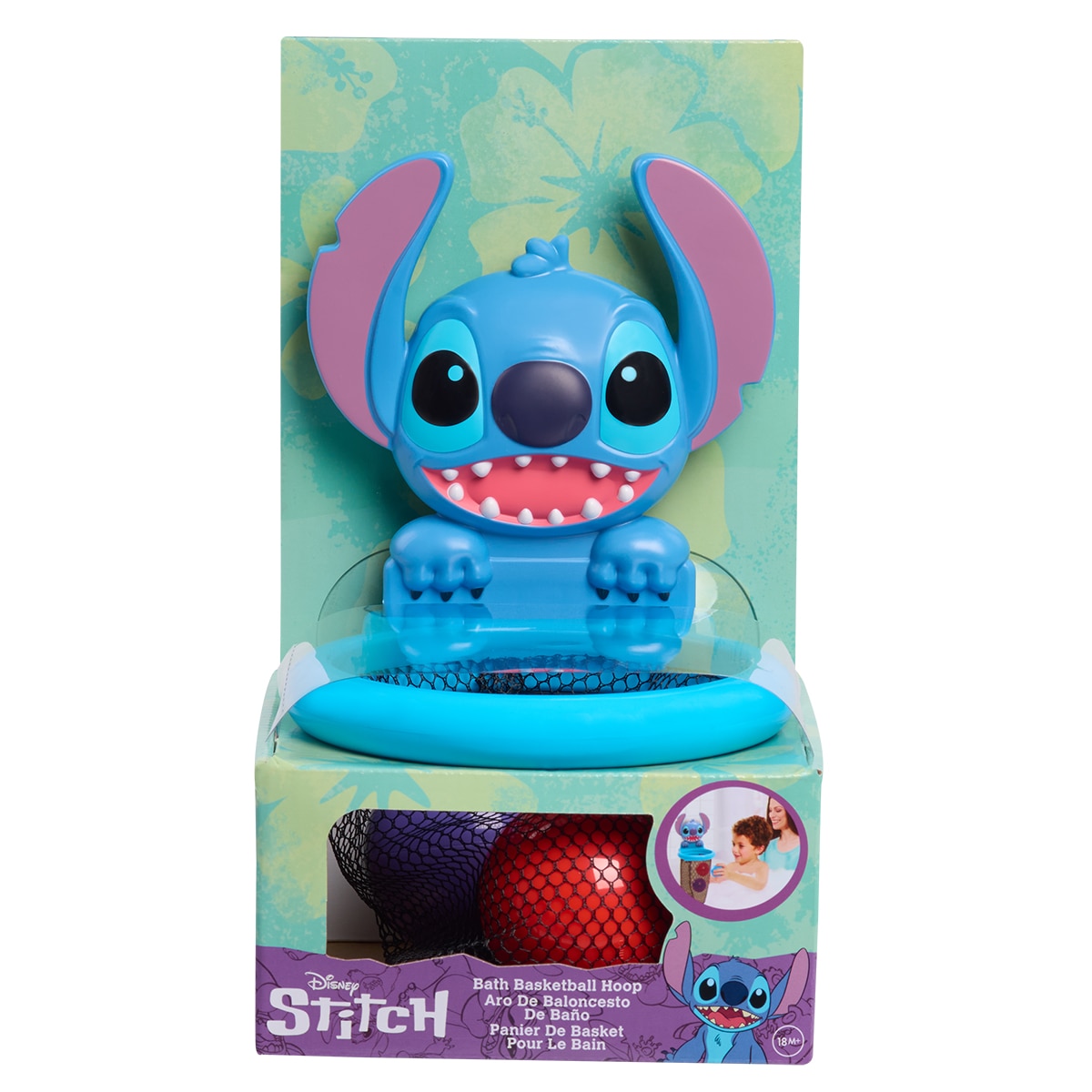 Canasta de baloncesto Stitch Disney Just Play Products 2