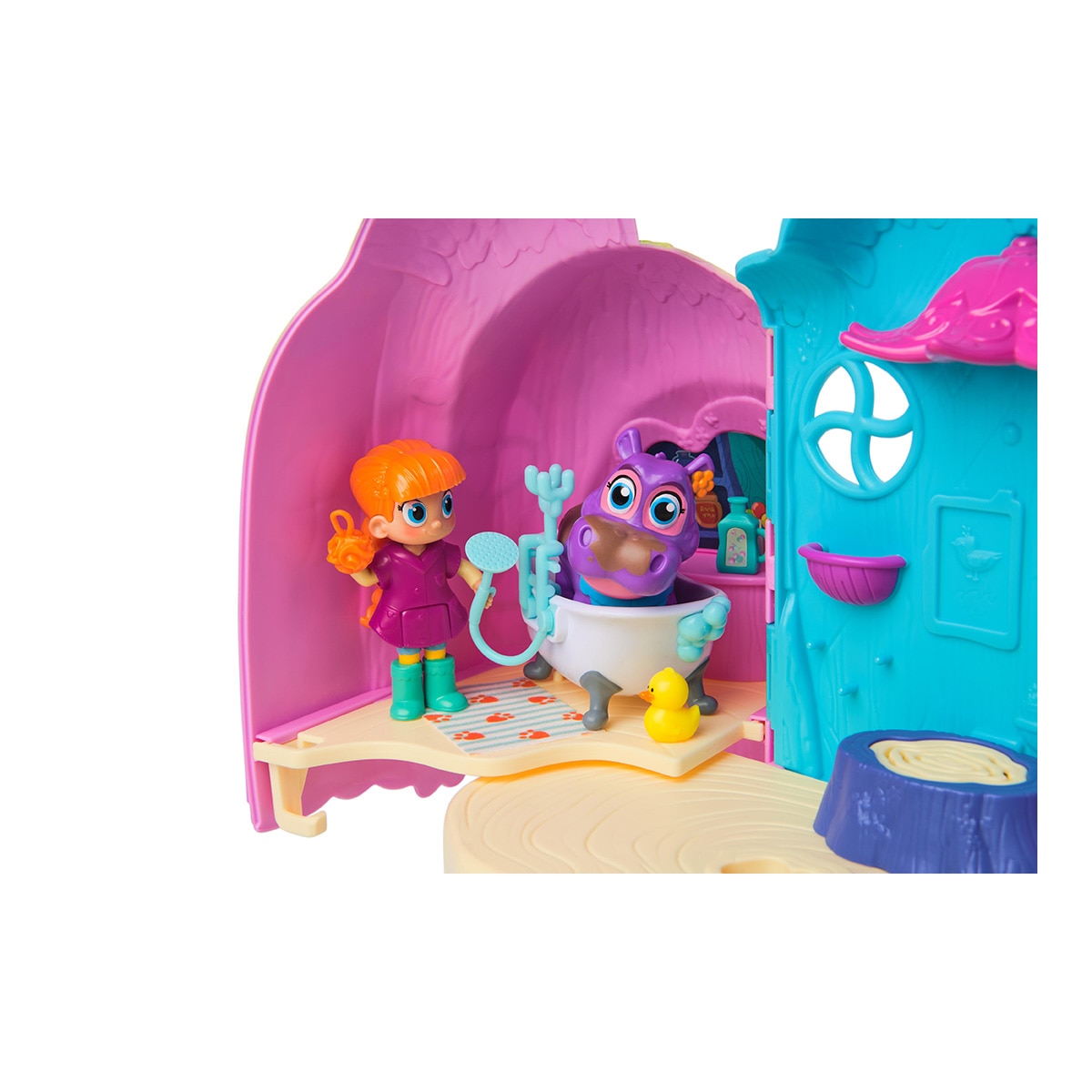 Pack de baño de burbujas de Juno con Vida Juno cambia de color, con accesorios médicos Vid The Vet Spin Master 5