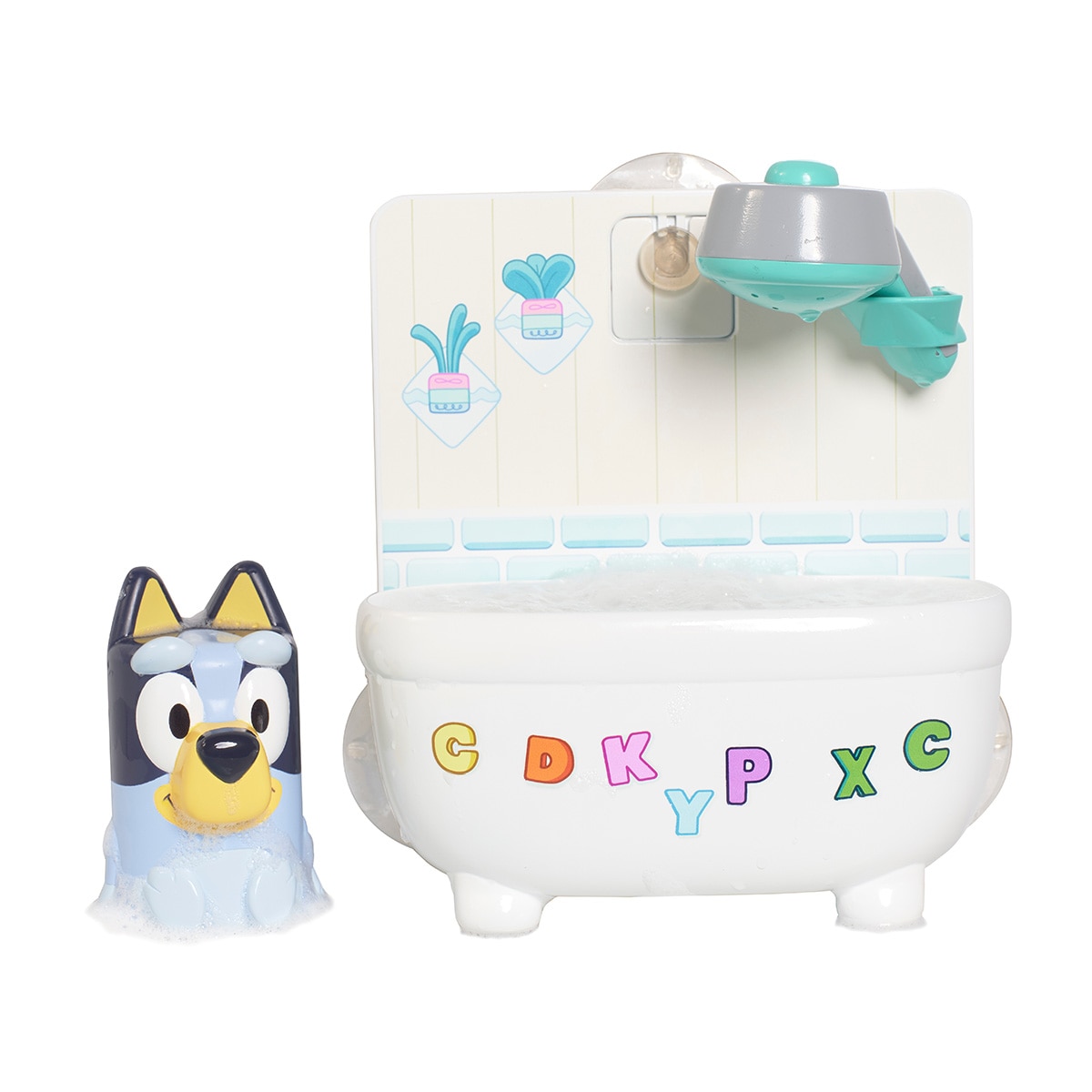 Juguete de baño Baña y frota a Bluey Bizak 2