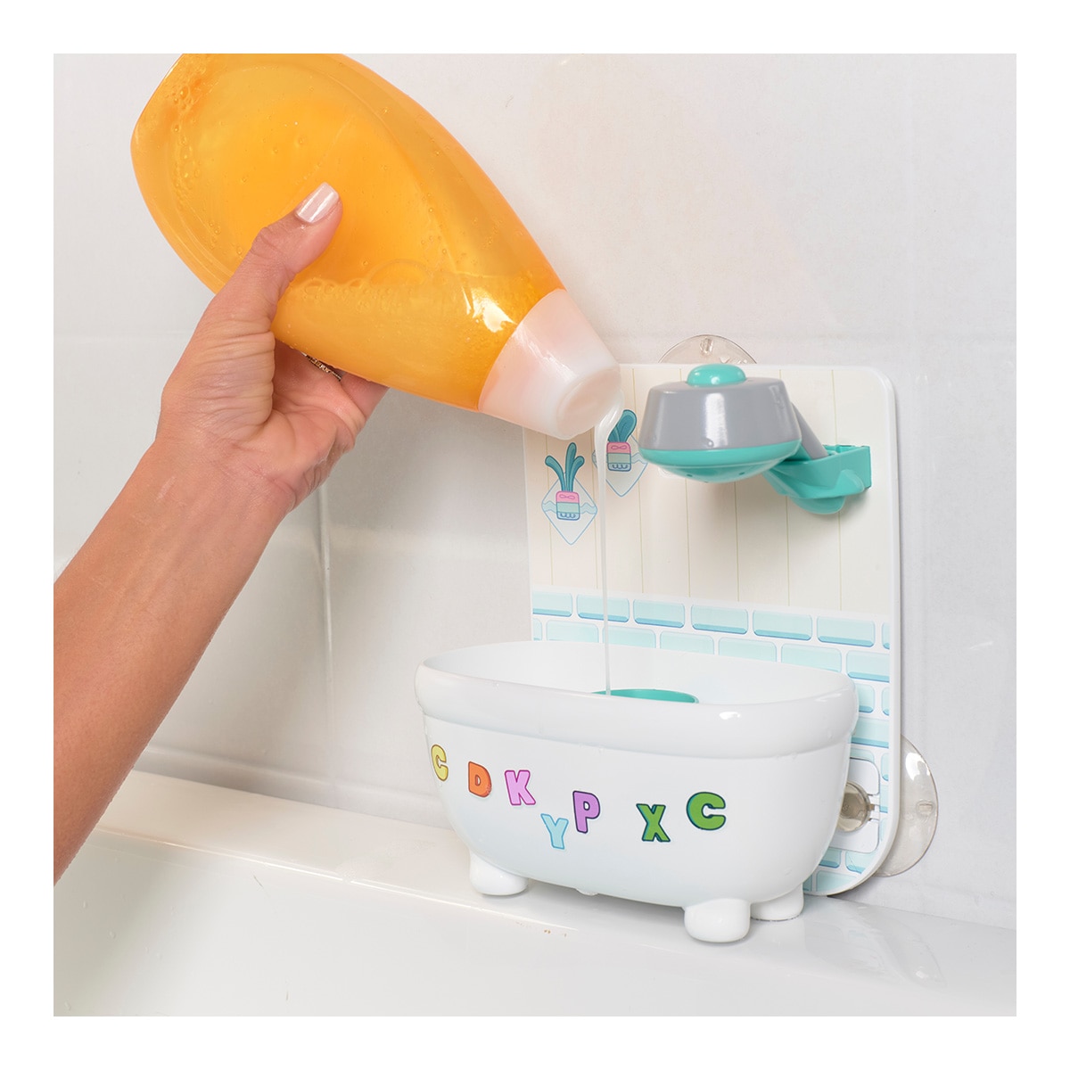 Juguete de baño Baña y frota a Bluey Bizak 3
