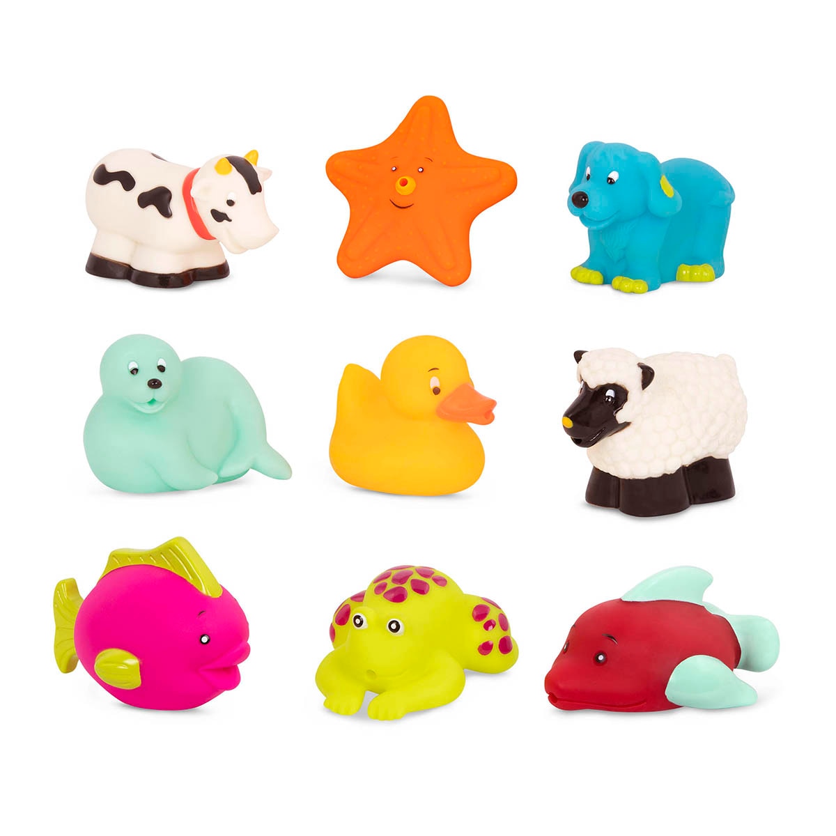 Imagen 0 de Juguetes de Baño Bath Buddies 9 Piezas B. Toys