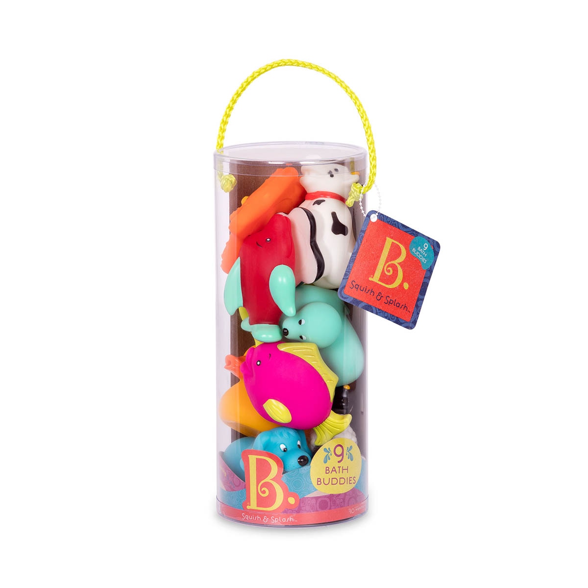 Juguetes de Baño Bath Buddies 9 Piezas B. Toys 2