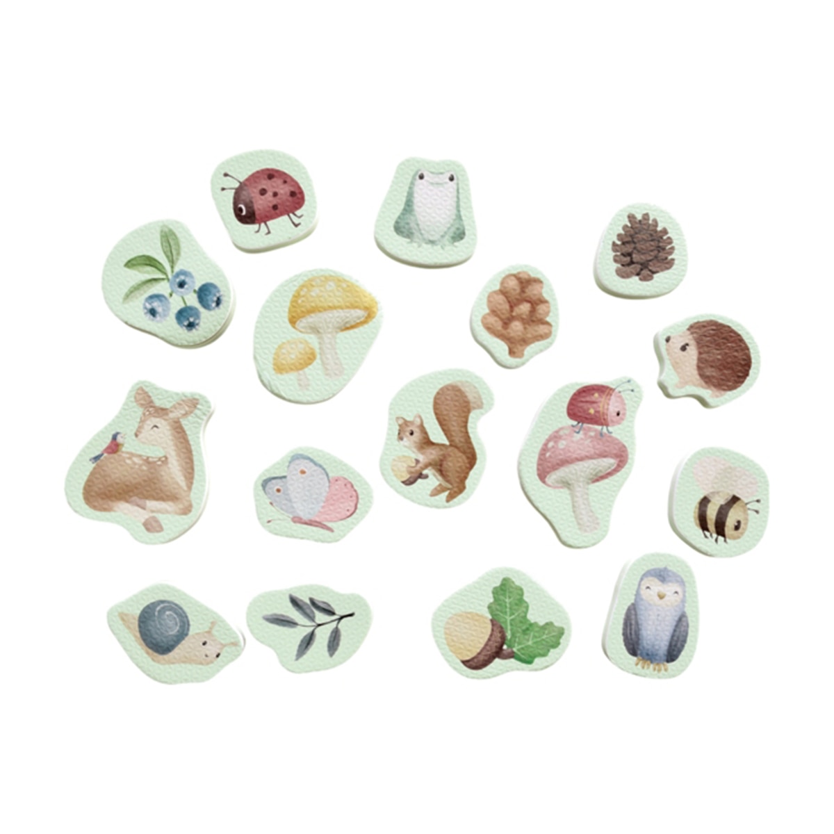 Imagen 0 de Forest Friends foam juguete de baño Little Dutch