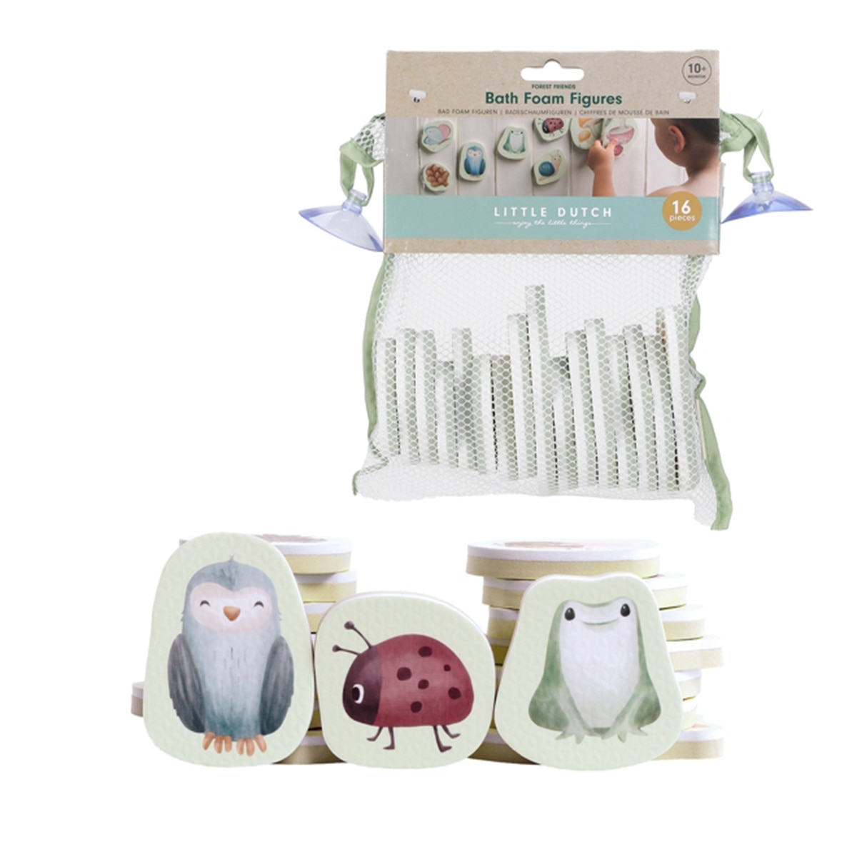 Forest Friends foam juguete de baño Little Dutch 3