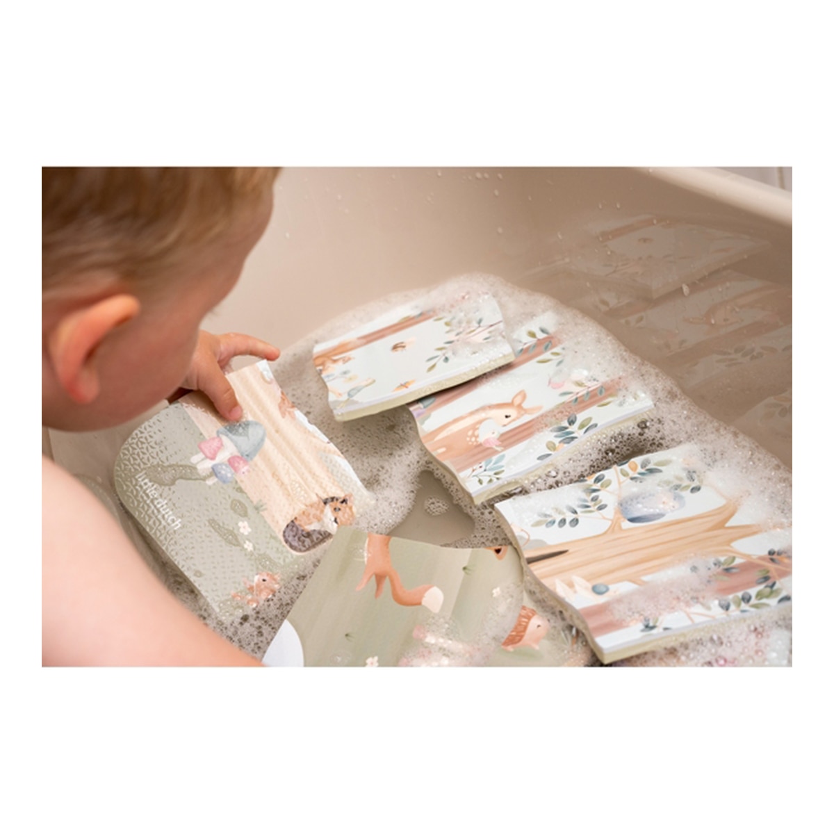 Imagen 7 de Puzle de baño Forest Friends Little Dutch