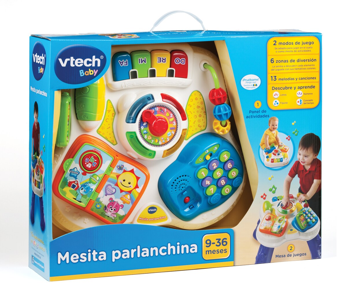Mesa de actividades Mesita parlanchina en VTech Baby · VTech