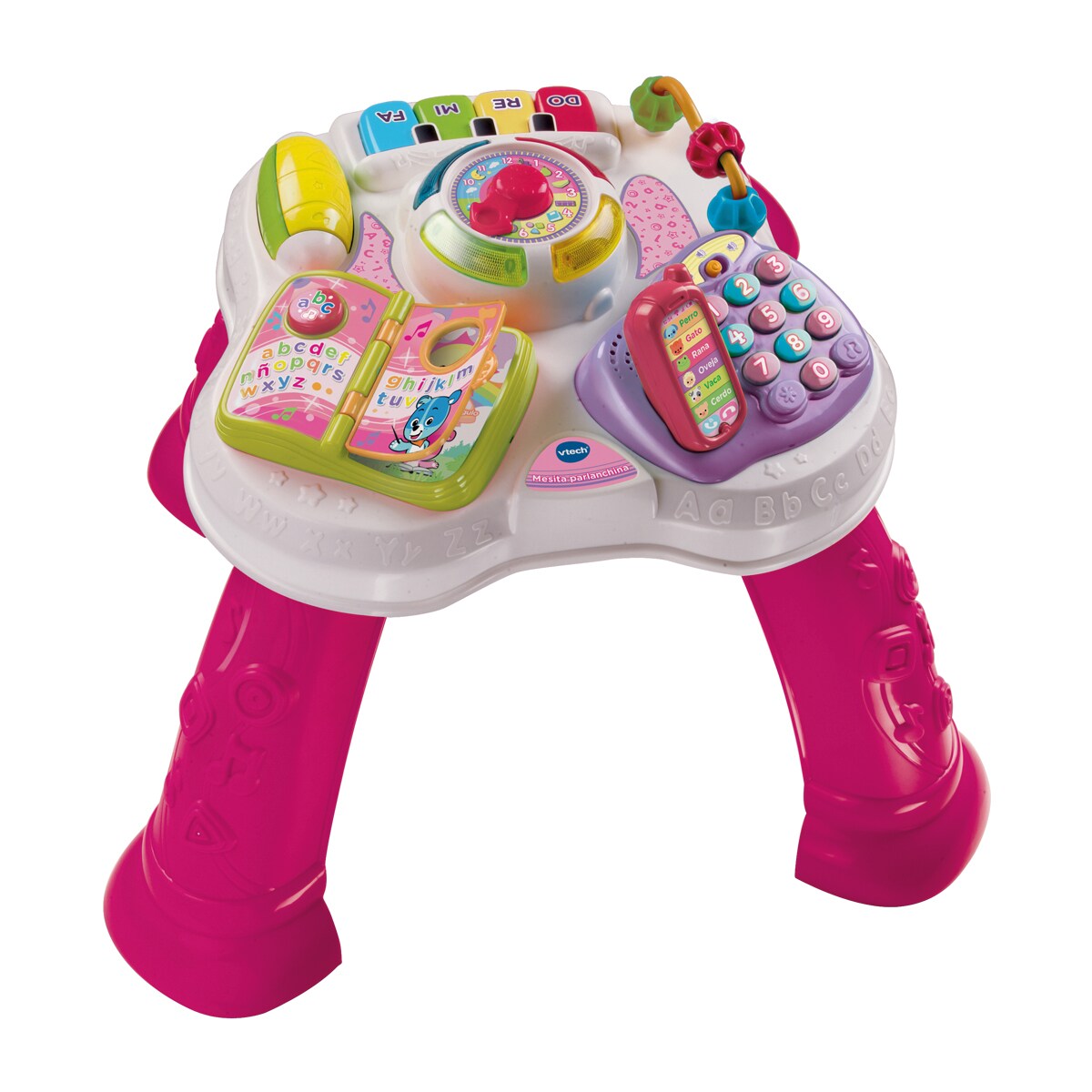 Mesa de actividades Parlanchina en rosa VTech Baby
