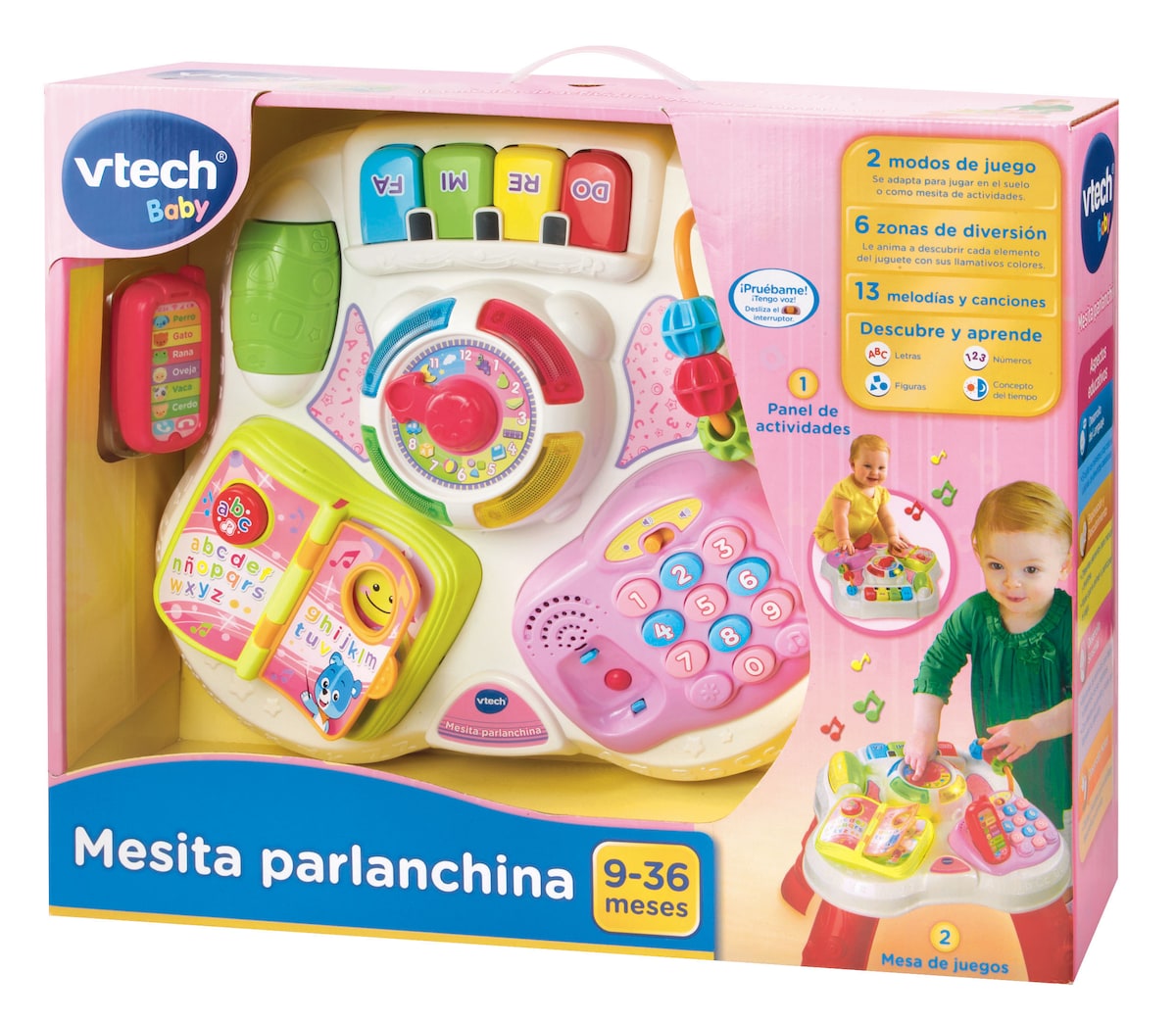 Activity Table Mesa Juegos Vtech Mesa Estrella De Actividades