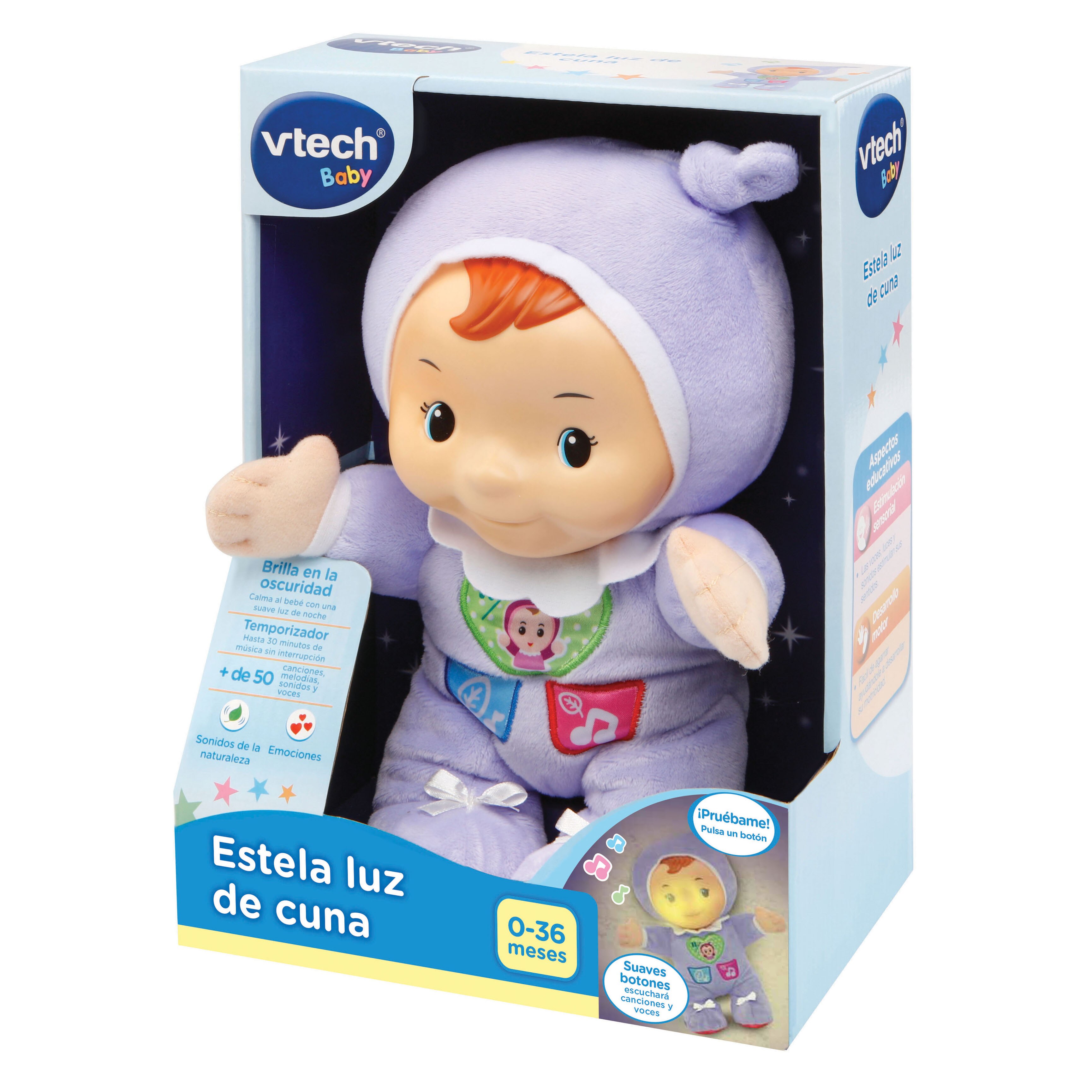 Muñeca musical Luz de cuna Estela VTech Baby 7