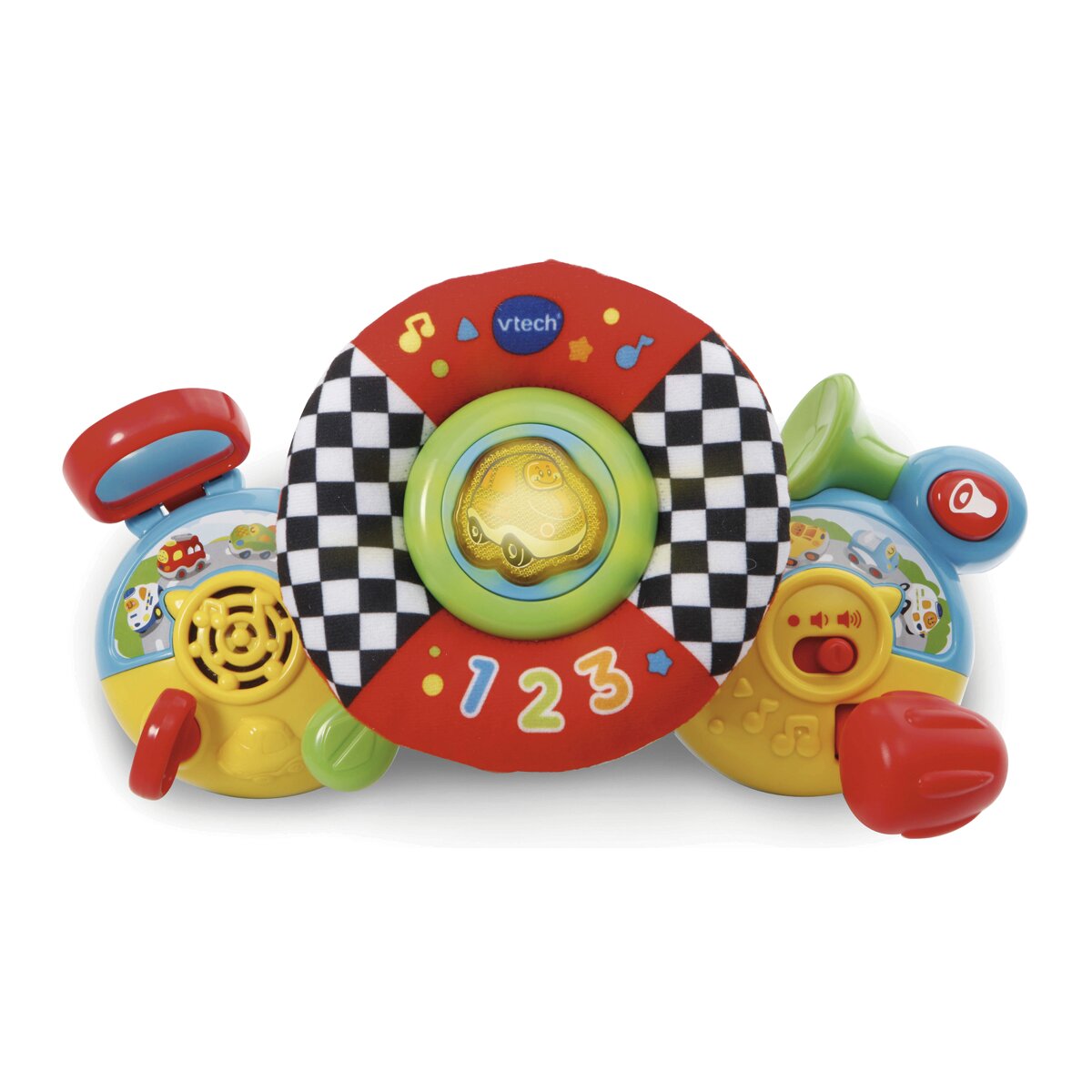 Juguete educativo Volante de Paseo Interactivo Tut Tut Bólidos VTech Baby 2