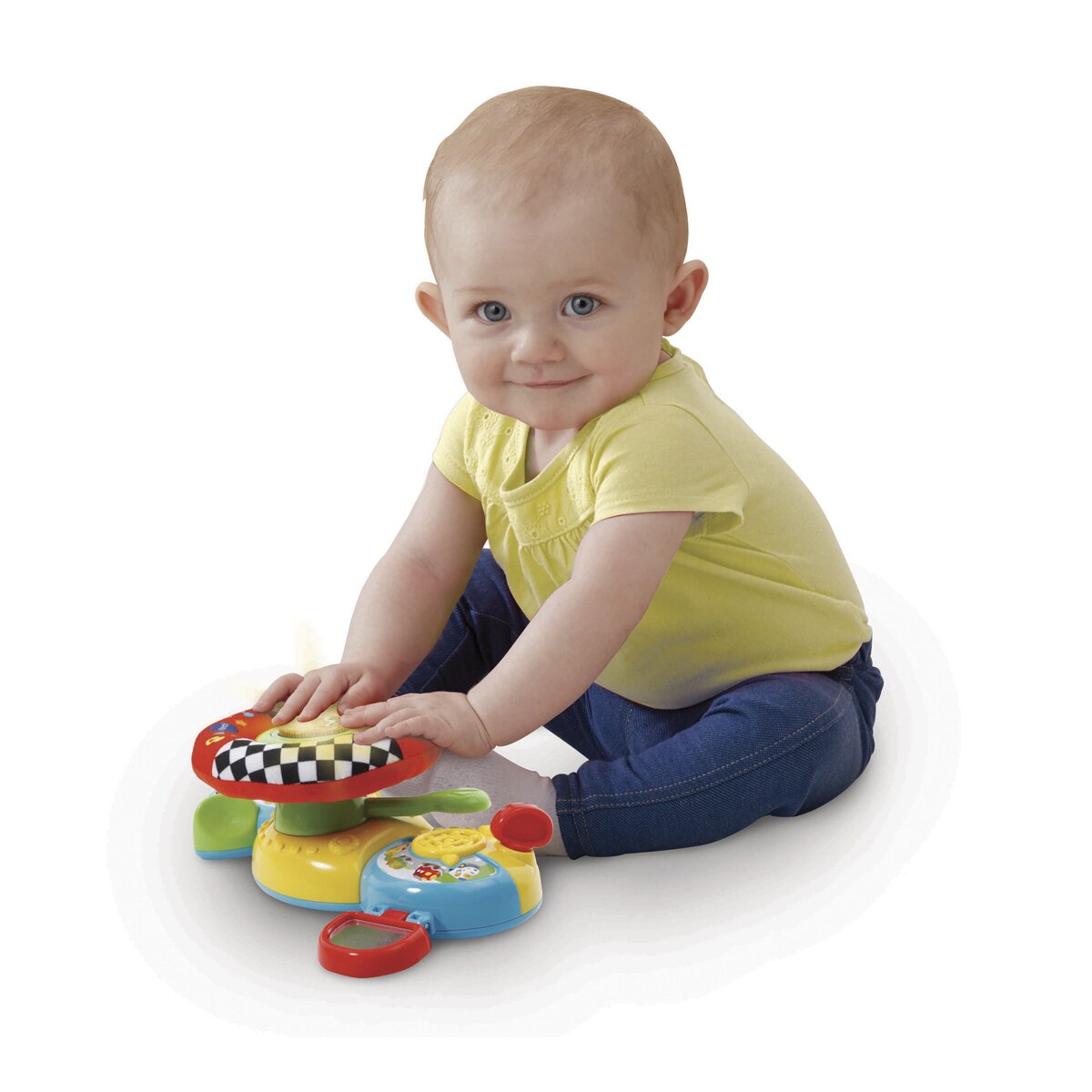 Juguete educativo Volante de Paseo Interactivo Tut Tut Bólidos VTech Baby 3