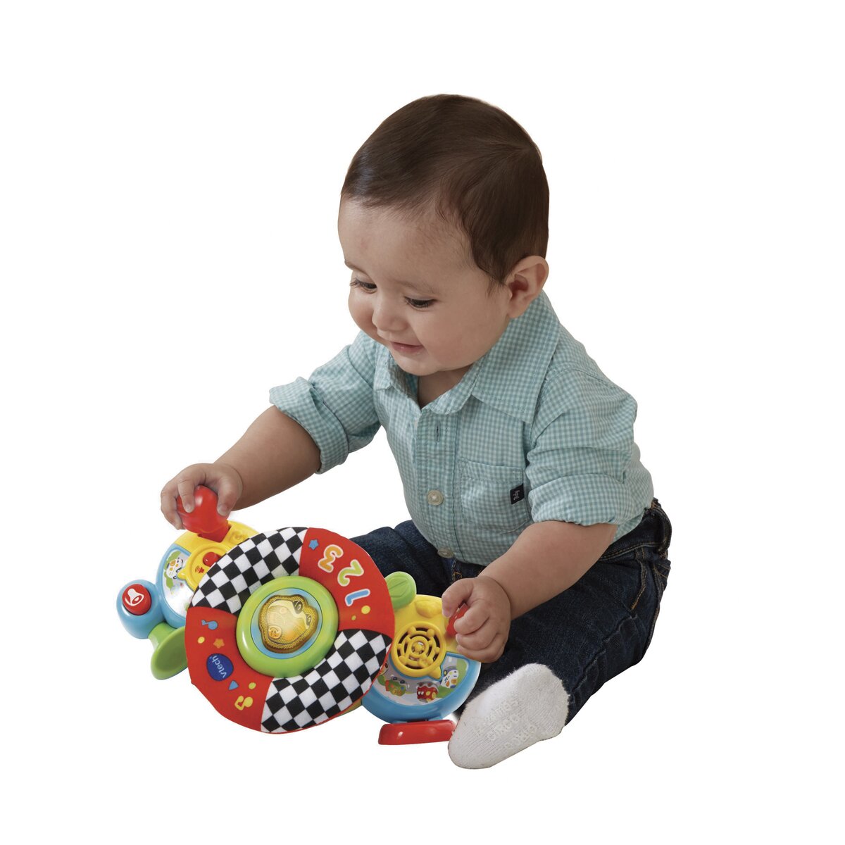 Juguete educativo Volante de Paseo Interactivo Tut Tut Bólidos VTech Baby 4