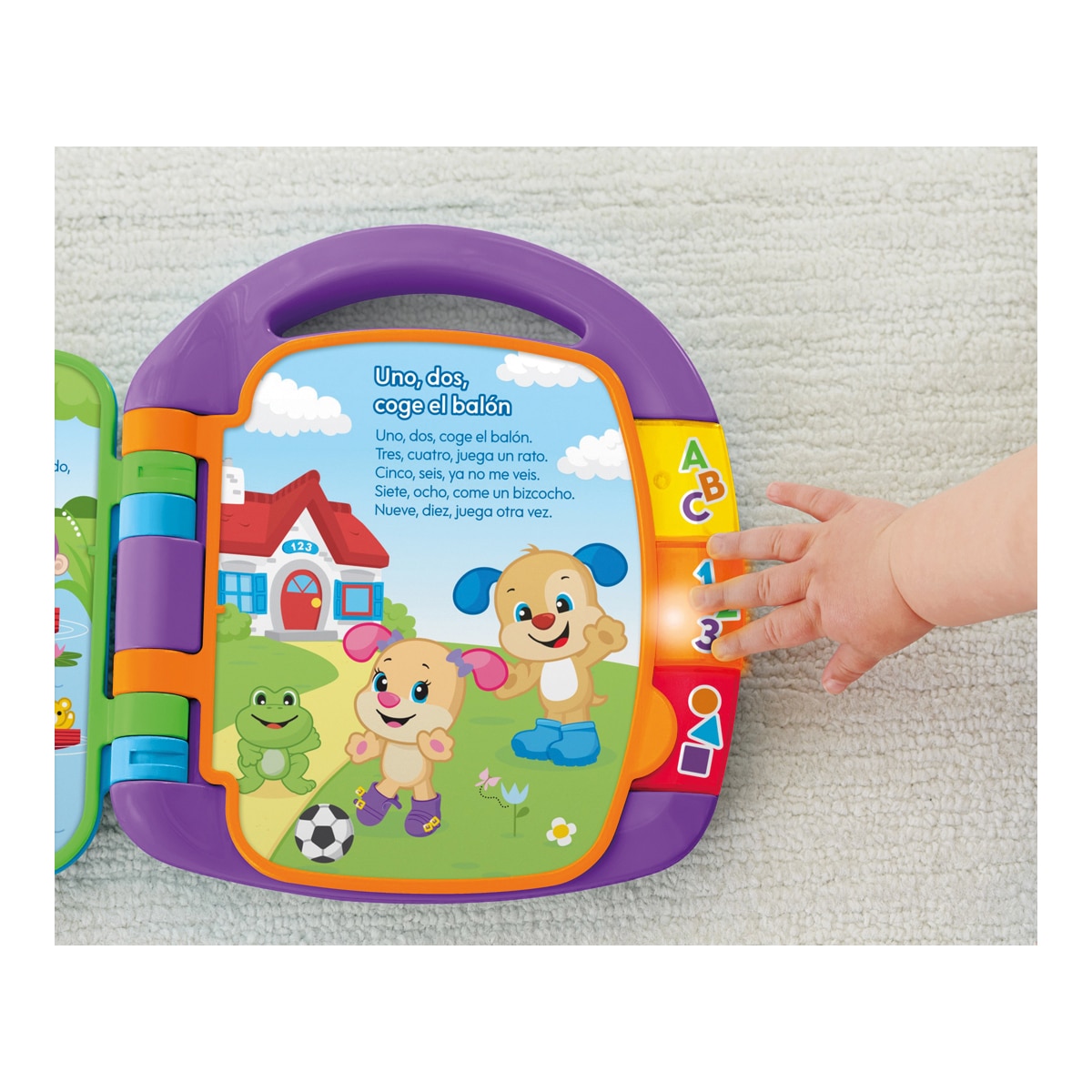 Libro interactivo juguete de aprendizaje para bebé Fisher-Price 9