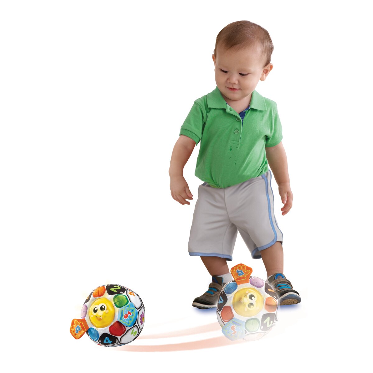 Pelota de fútbol blanda de estimulación sensorial interactiva Futbola VTech Baby 5