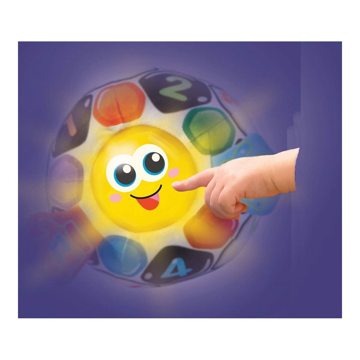 Pelota de fútbol blanda de estimulación sensorial interactiva Futbola VTech Baby 7