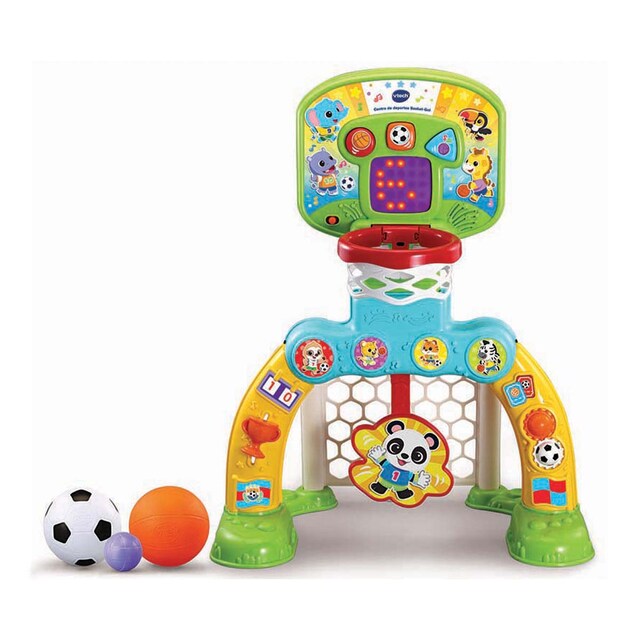 Centro de deportes Basket-Gol, Canasta-portería interactiva para niños VTech Baby