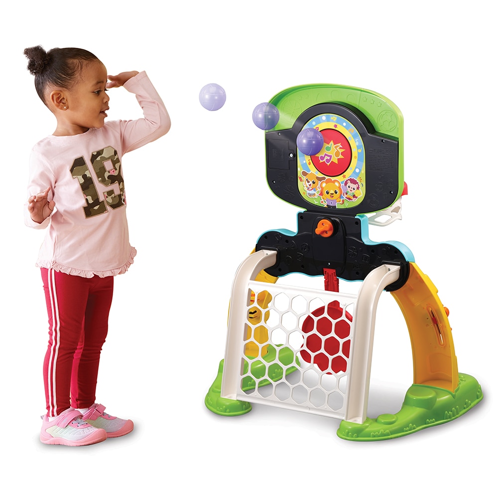 Centro de deportes Basket-Gol, Canasta-portería interactiva para niños VTech Baby 6