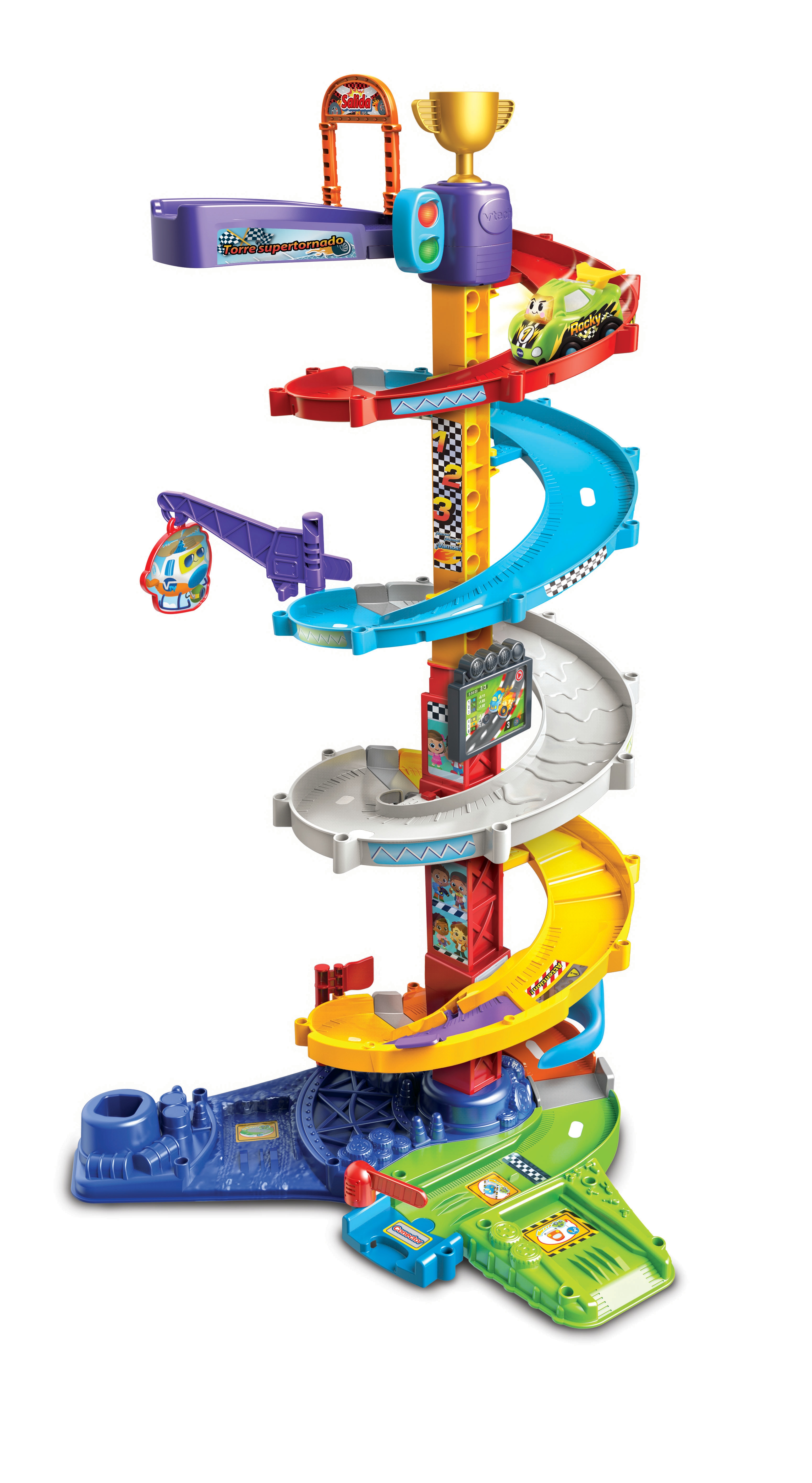 Circuito supertornado Tut Tut Bólidos VTech 4