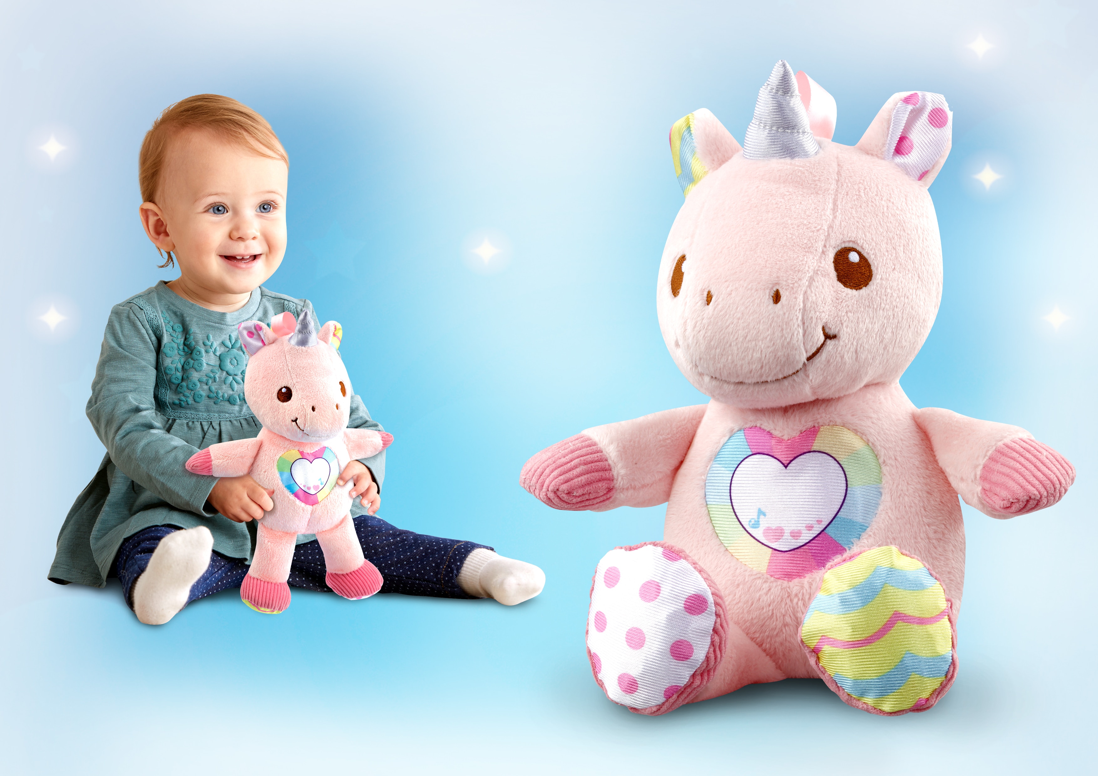 Peluche El Unicornio Cantarín Para Bebé VTech Baby 3