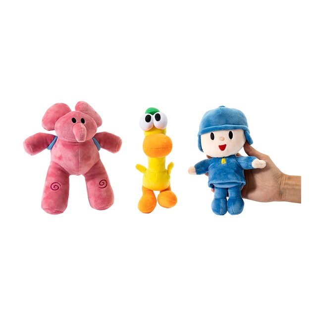 Peluche musical Pocoyó y sus amigos modelos surtidos