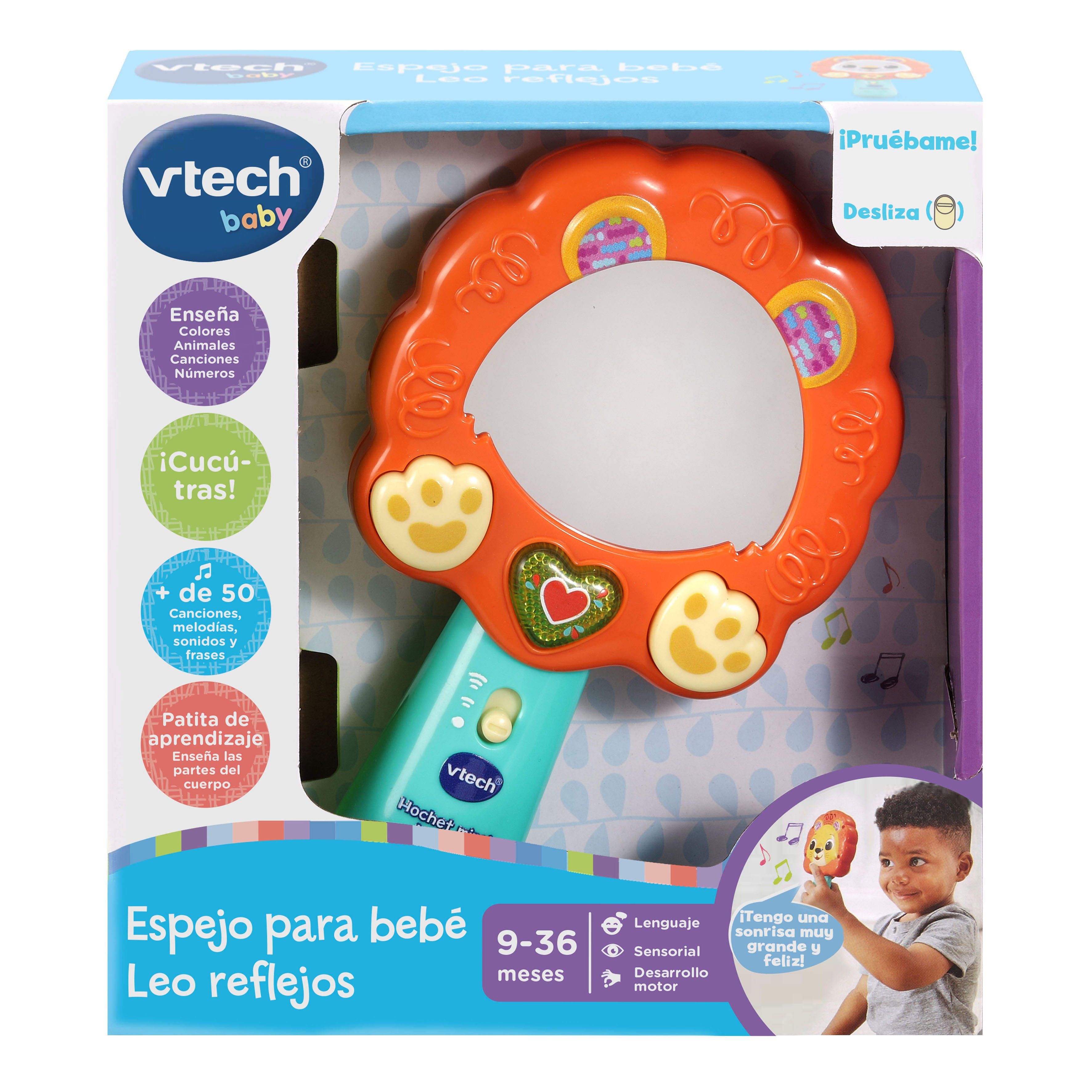 Espejo para bebé Leo reflejos VTech Baby 2