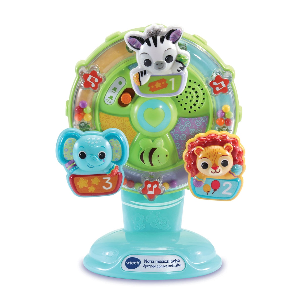 Imagen 0 de Noria interactiva musical bebé Aprende con los animales VTech Baby