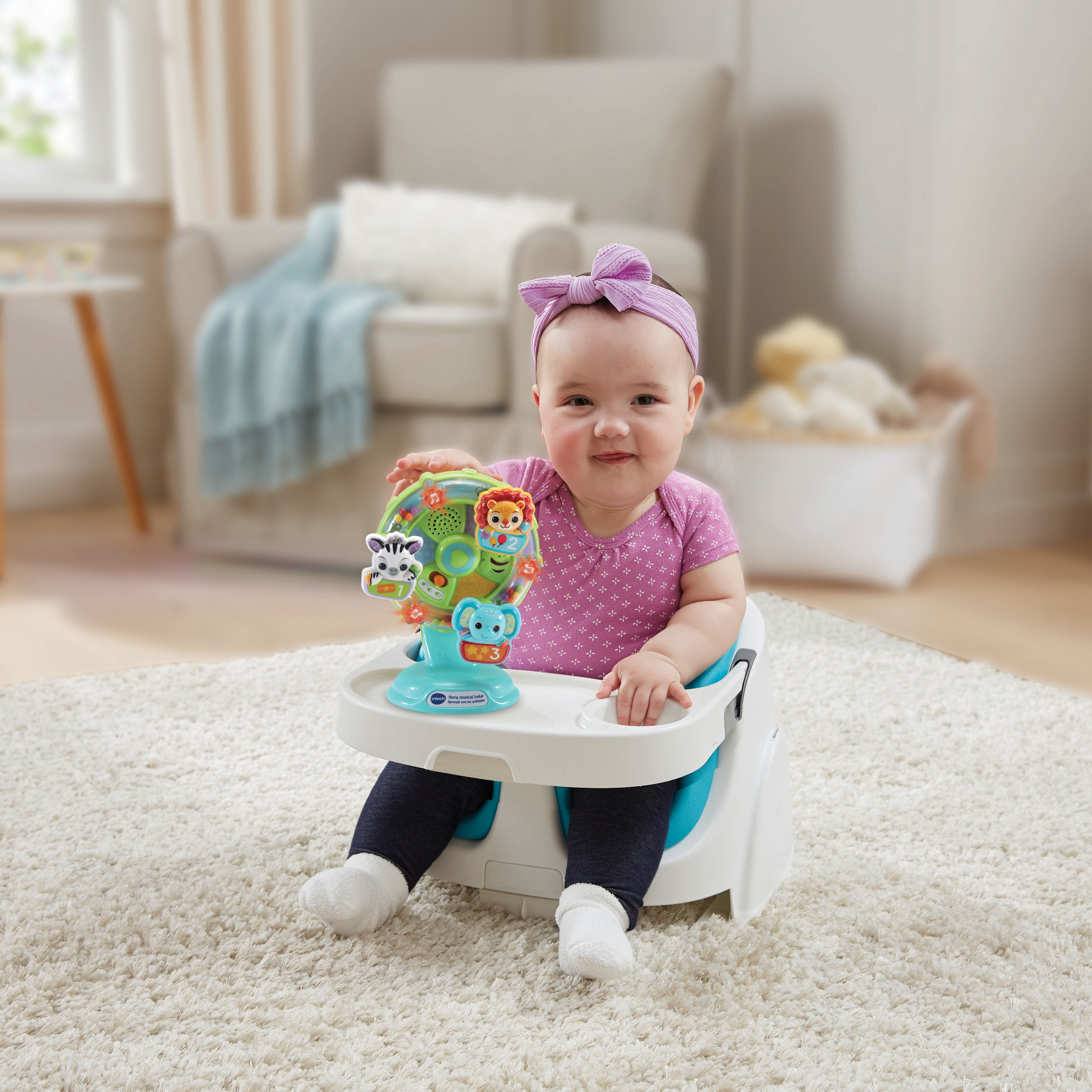 Noria interactiva musical bebé Aprende con los animales VTech Baby 4