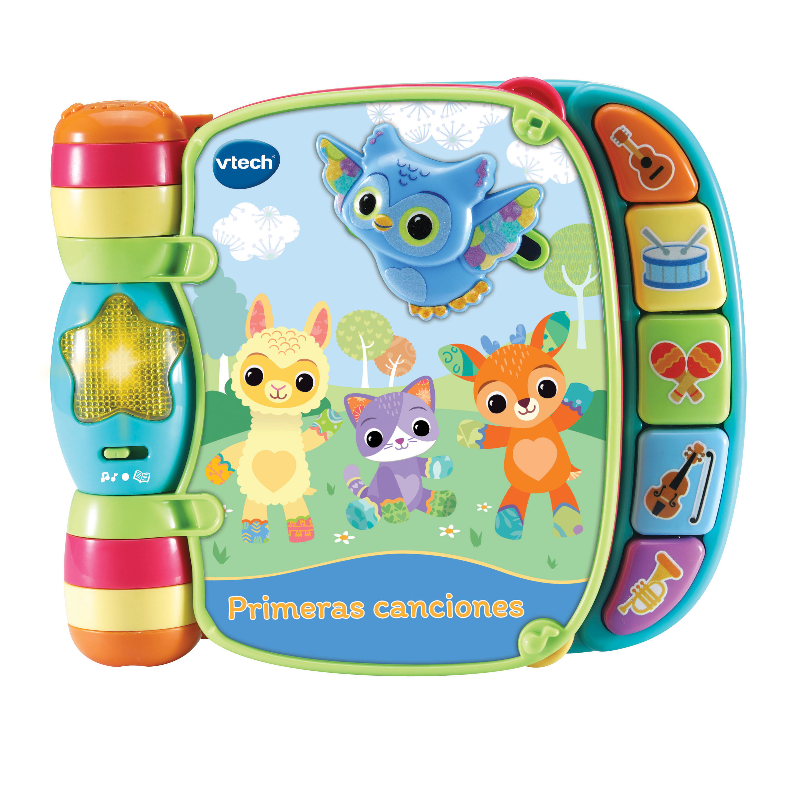 Primeras canciones Libro interactivo para bebés VTech Baby Amarillo-3