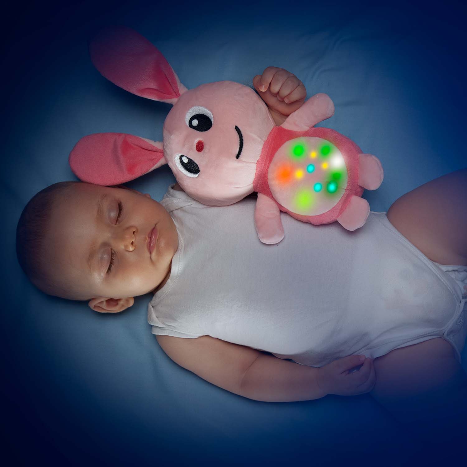 Conejito Gusy luz friends rosa 3
