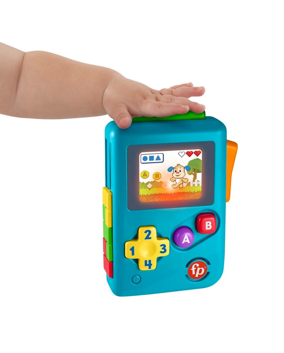 Fisher-Price Ríe y aprende Miniconsola retro de aprendizaje 4