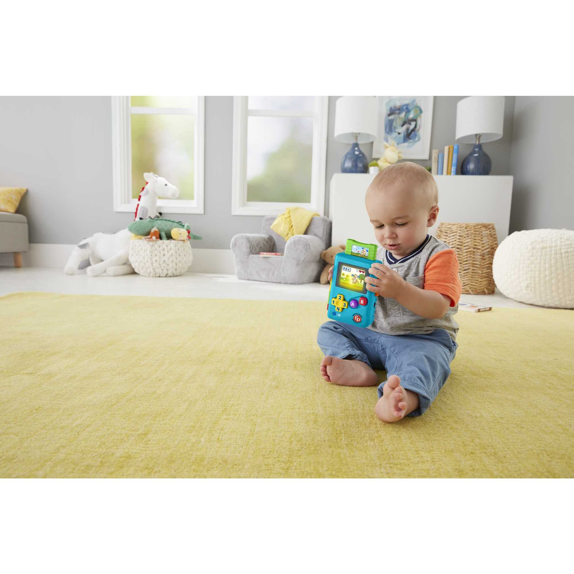 Fisher-Price Ríe y aprende Miniconsola retro de aprendizaje 7