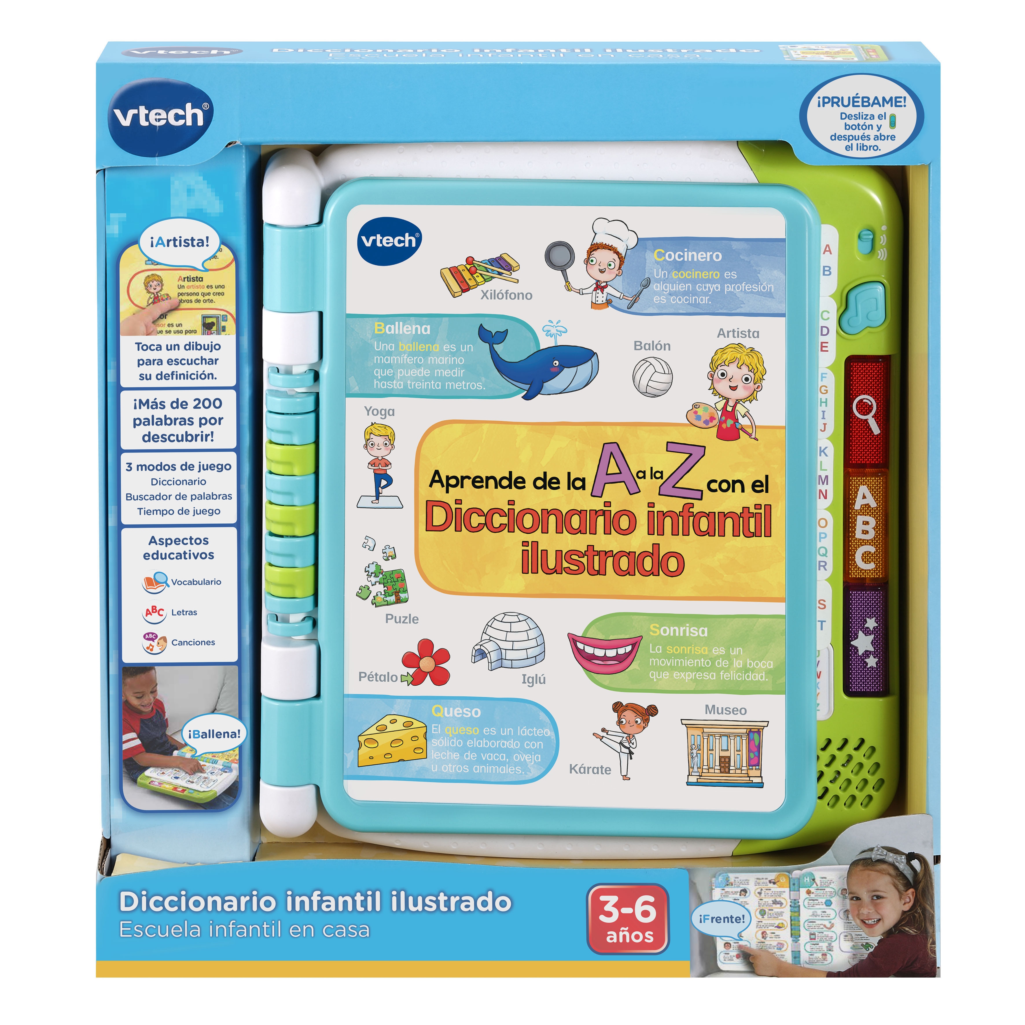 Diccionario infantil ilustrado Escuela infantil en casa VTech 7