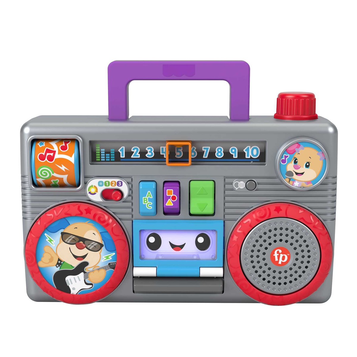 Ríe y Aprende Radio divertida de juguete con sonidos Fisher-Price 1