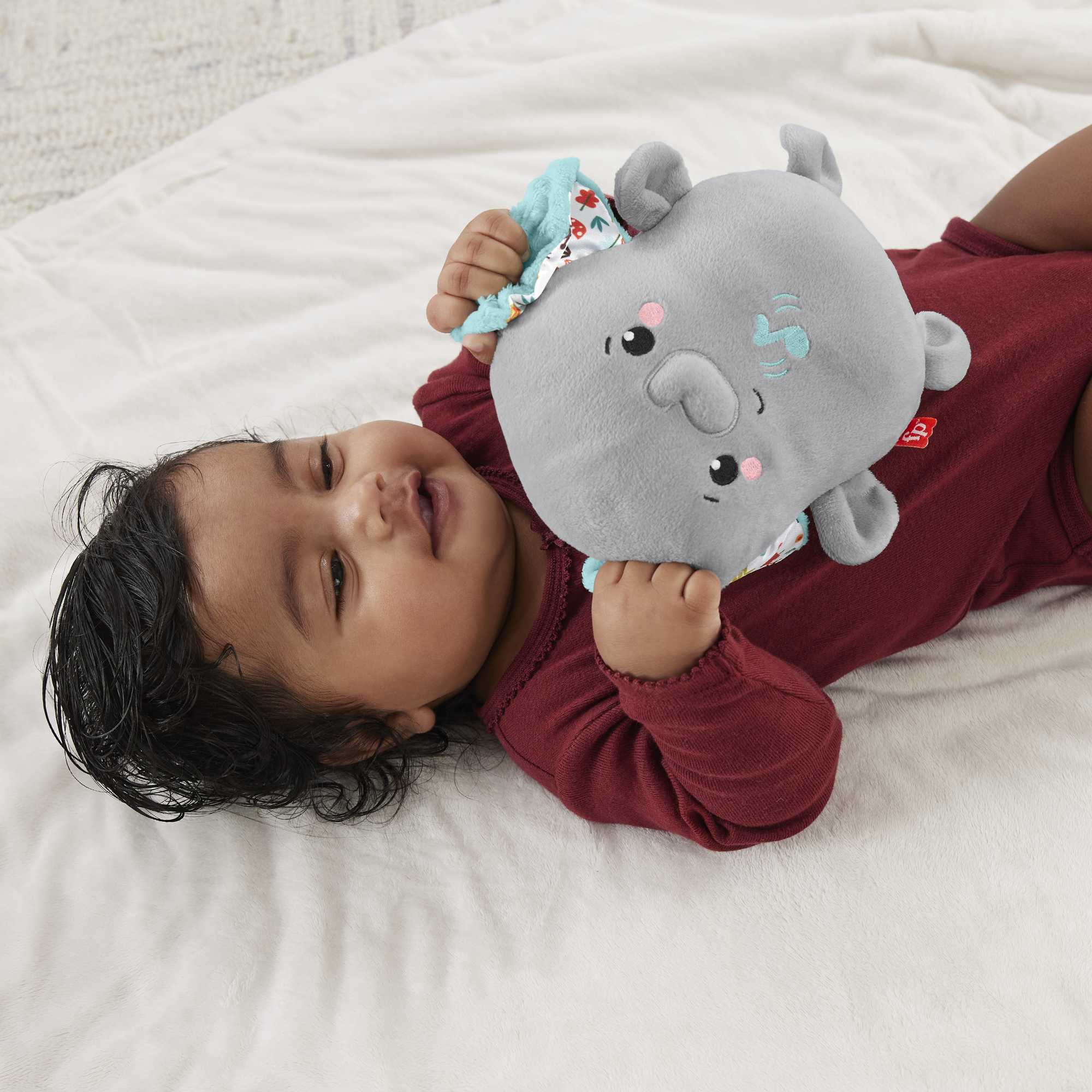 Calming Vibes Elephant Soother, regalo para bebé recién nacido Fisher-Price 4