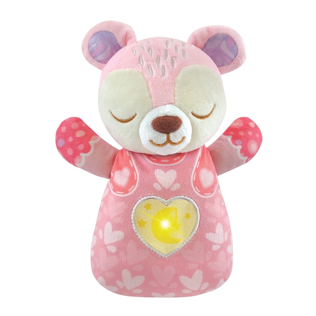 Juguete para bebés Peluche de cuna Osito melodías color rosa VTech Baby