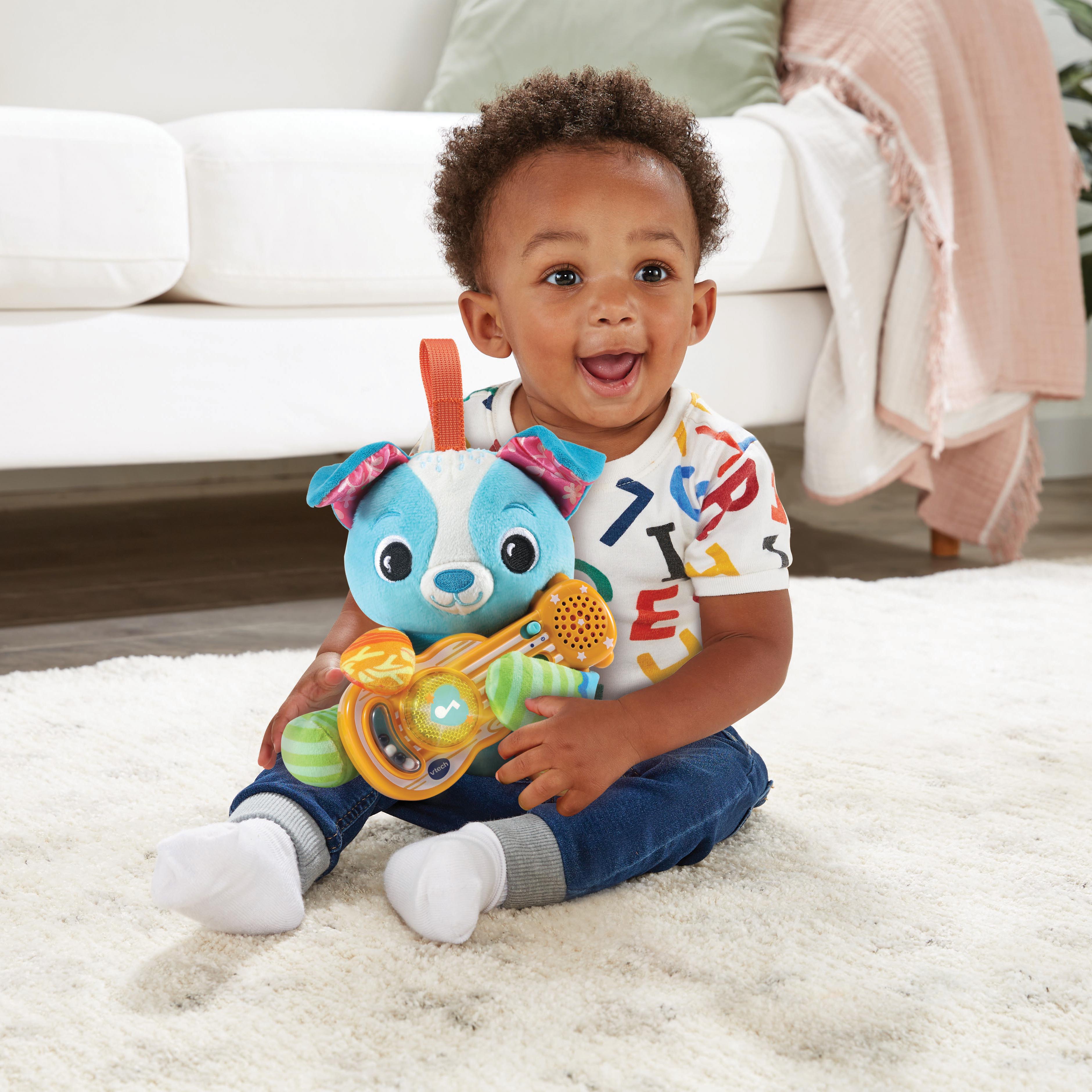 Peluche para bebés Cachorrito musical Canciones y melodías VTech Baby 4