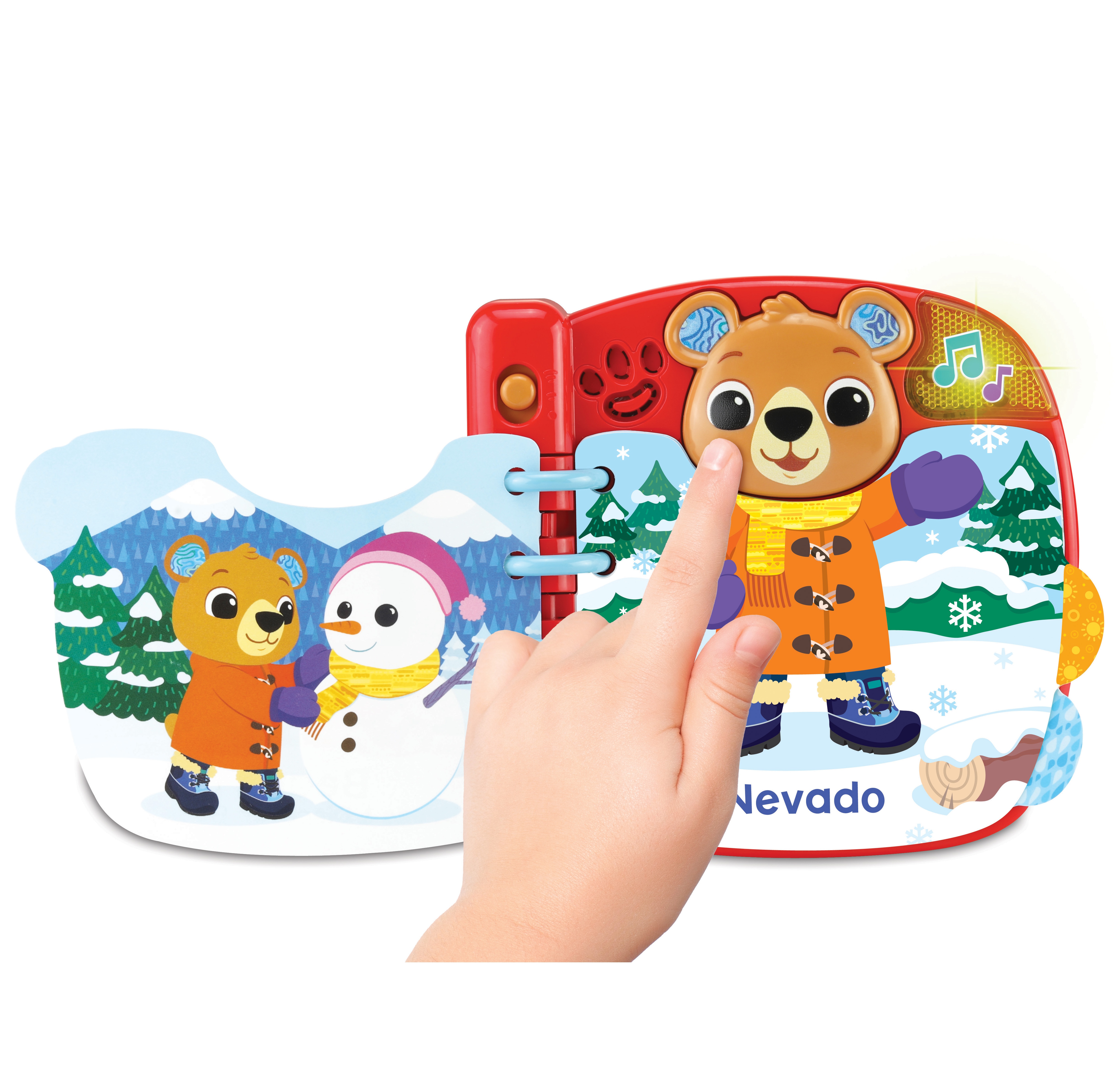 Juguete para bebés  Libro interactivo osito bebé ¿Qué me pongo hoy? VTech Baby 7