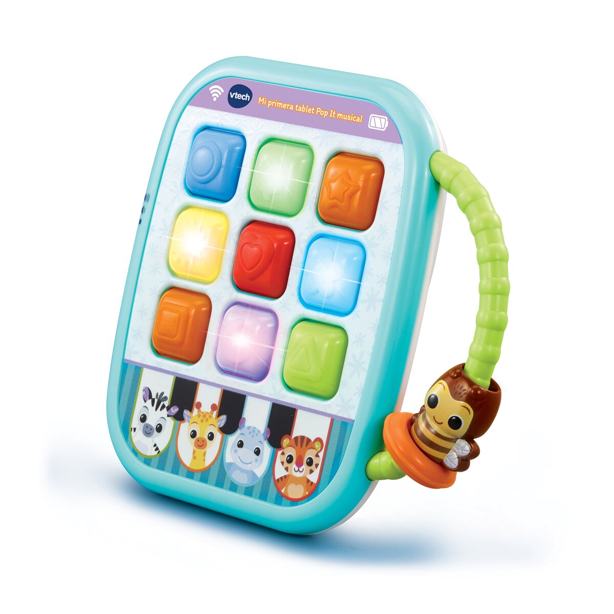 Juguete para bebés Mi primer tablet Pop It musical, Tableta infantil interactiva VTech Baby 1