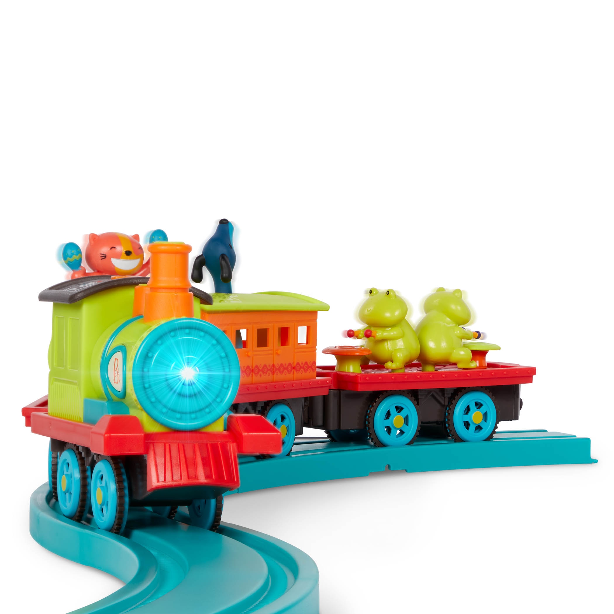 Tren Electrico Musical Con Luces Y Sonidos "The Critter Express" 3