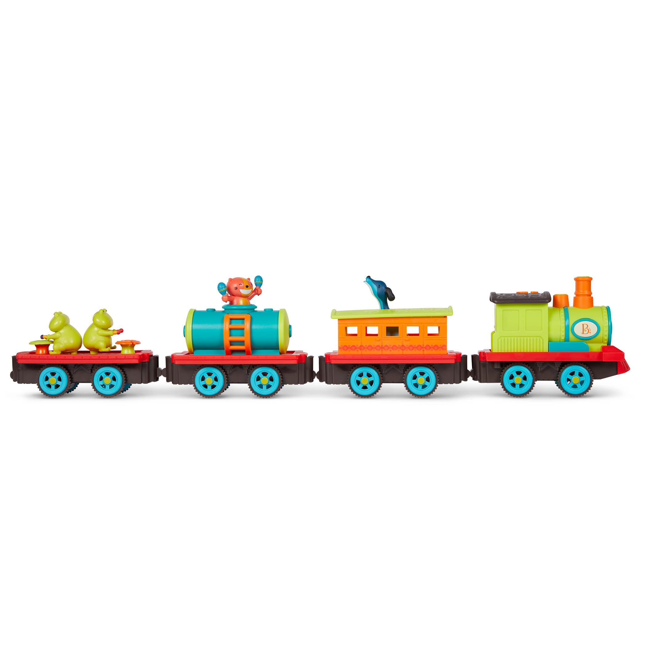 Tren Electrico Musical Con Luces Y Sonidos "The Critter Express" 4