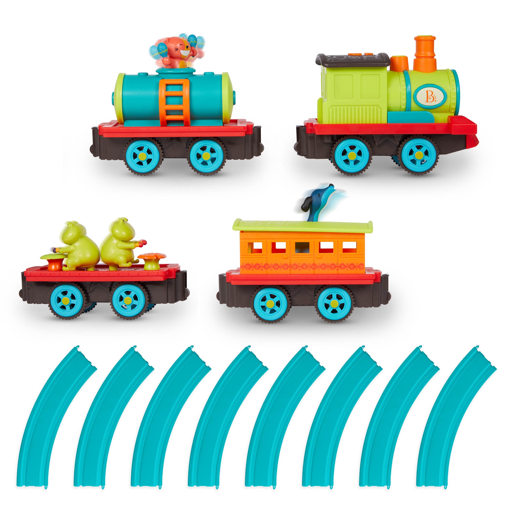 Tren Electrico Musical Con Luces Y Sonidos "The Critter Express" 5